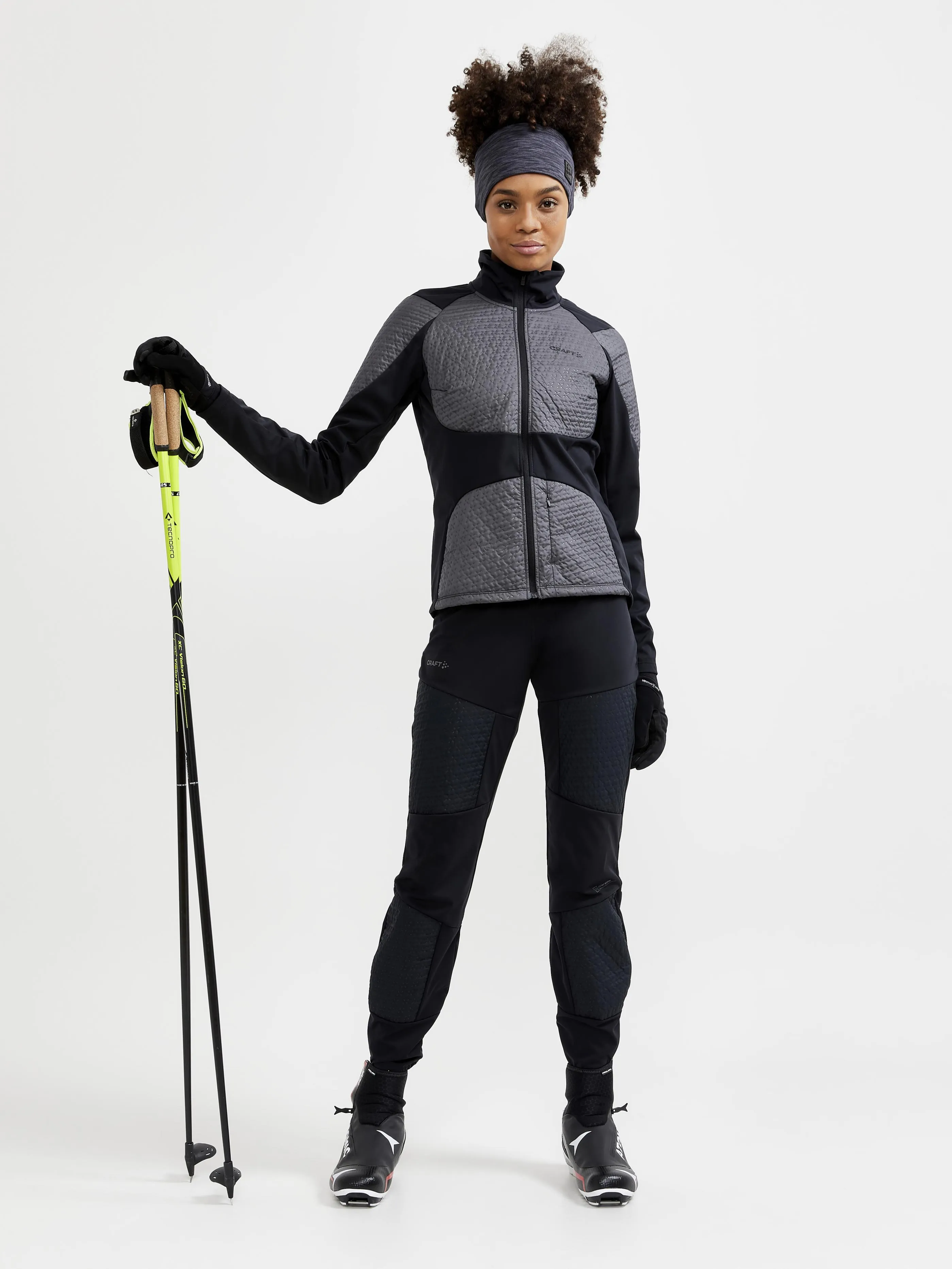 Women's ADV Pursuit Insulate Xc Ski Jacket - Black/Granite sold by Craft Sportswear product image thumbnail 5