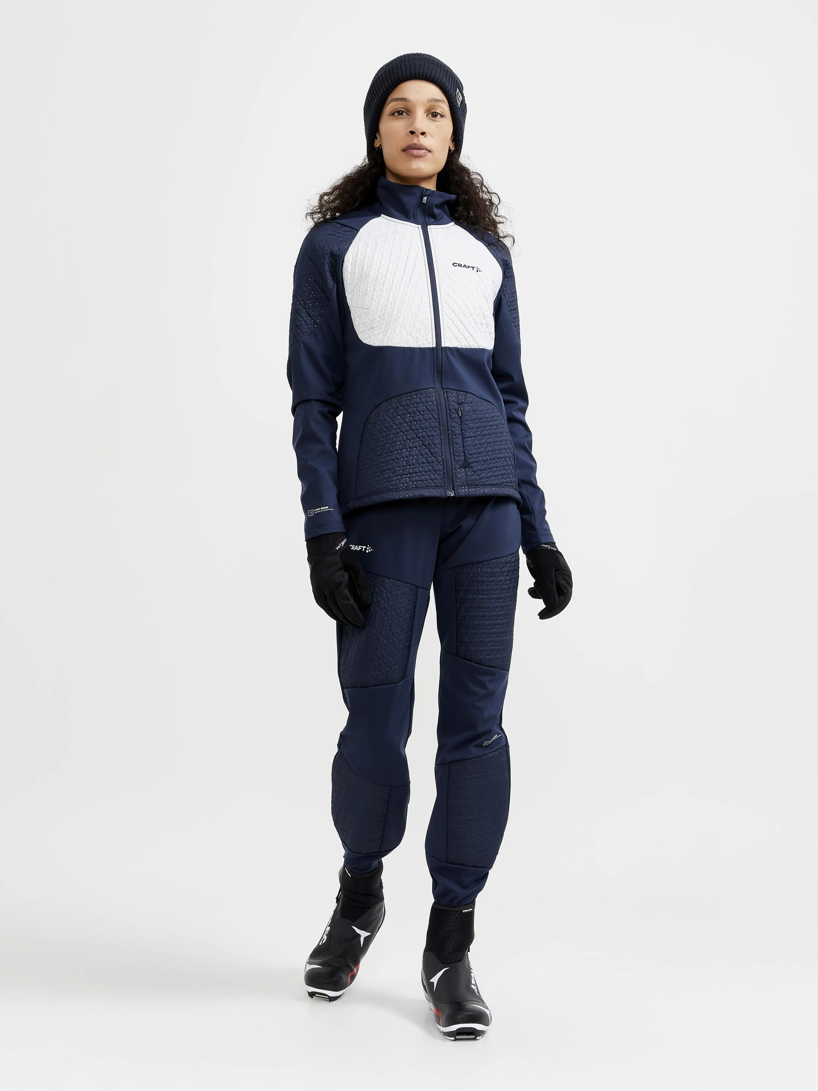 Women's ADV Pursuit Insulate Xc Ski Jacket - BLAZE-ASH sold by Craft Sportswear product image thumbnail 4