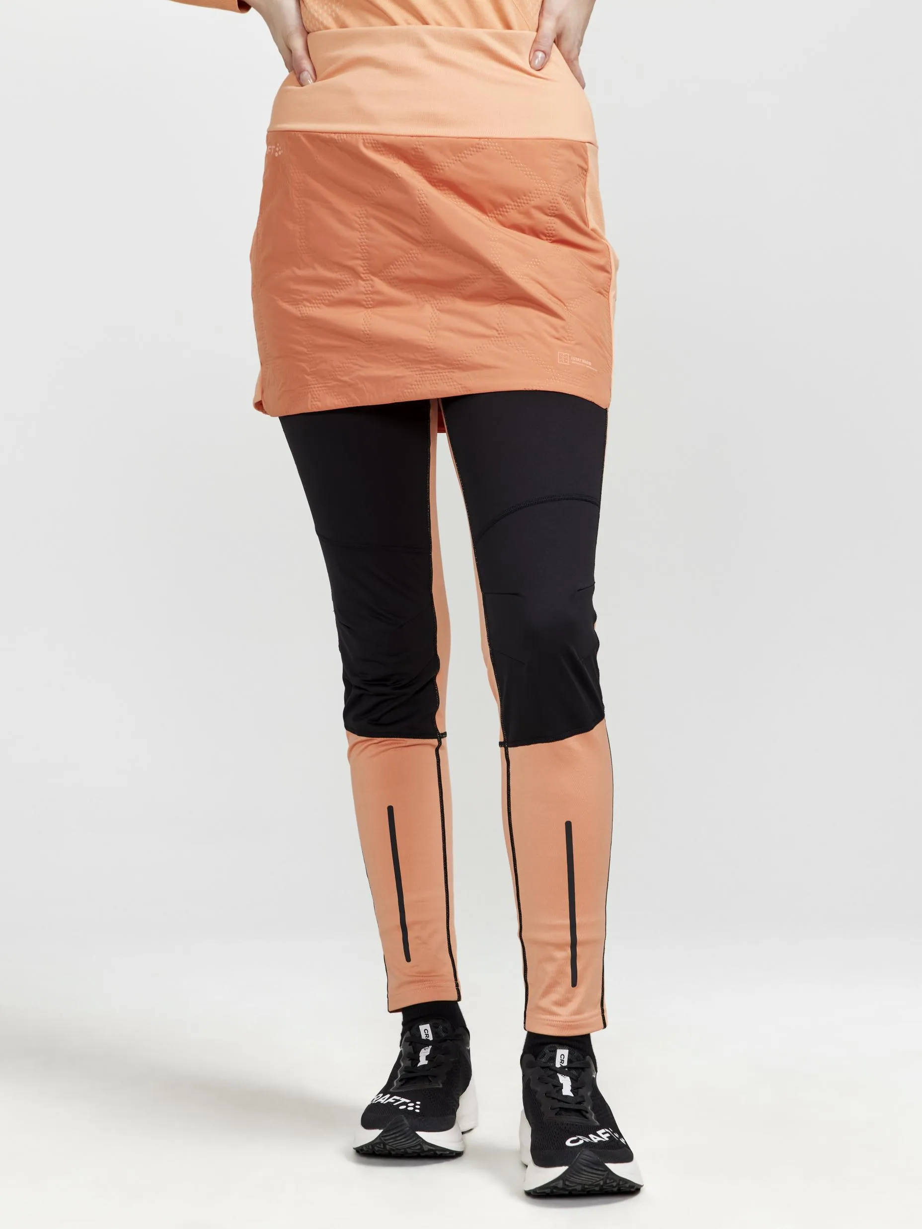 WOMEN'S ADV SUBZ RUNNING SKIRT 2 - RUSTY GLOW-GLOW sold by Craft Sportswear product image thumbnail 5