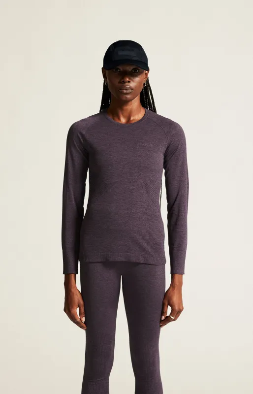 WOMEN'S CORE DRY ACTIVE COMFORT BASELAYER - DK PLUM sold by Craft Sportswear