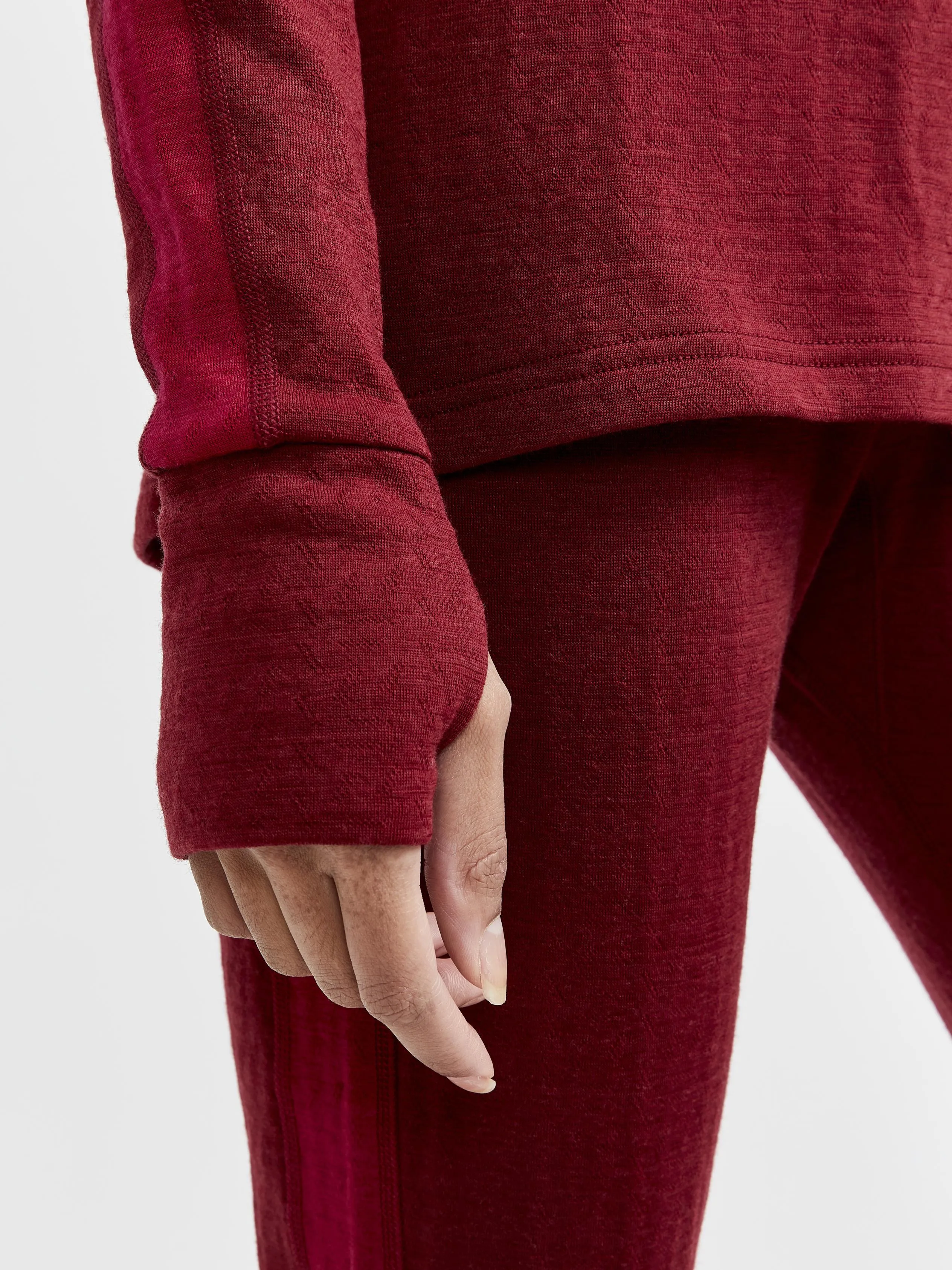 Women's ADV Nordic Wool Baselayer - RHUBARB-MACHINE sold by Craft Sportswear product image thumbnail 3