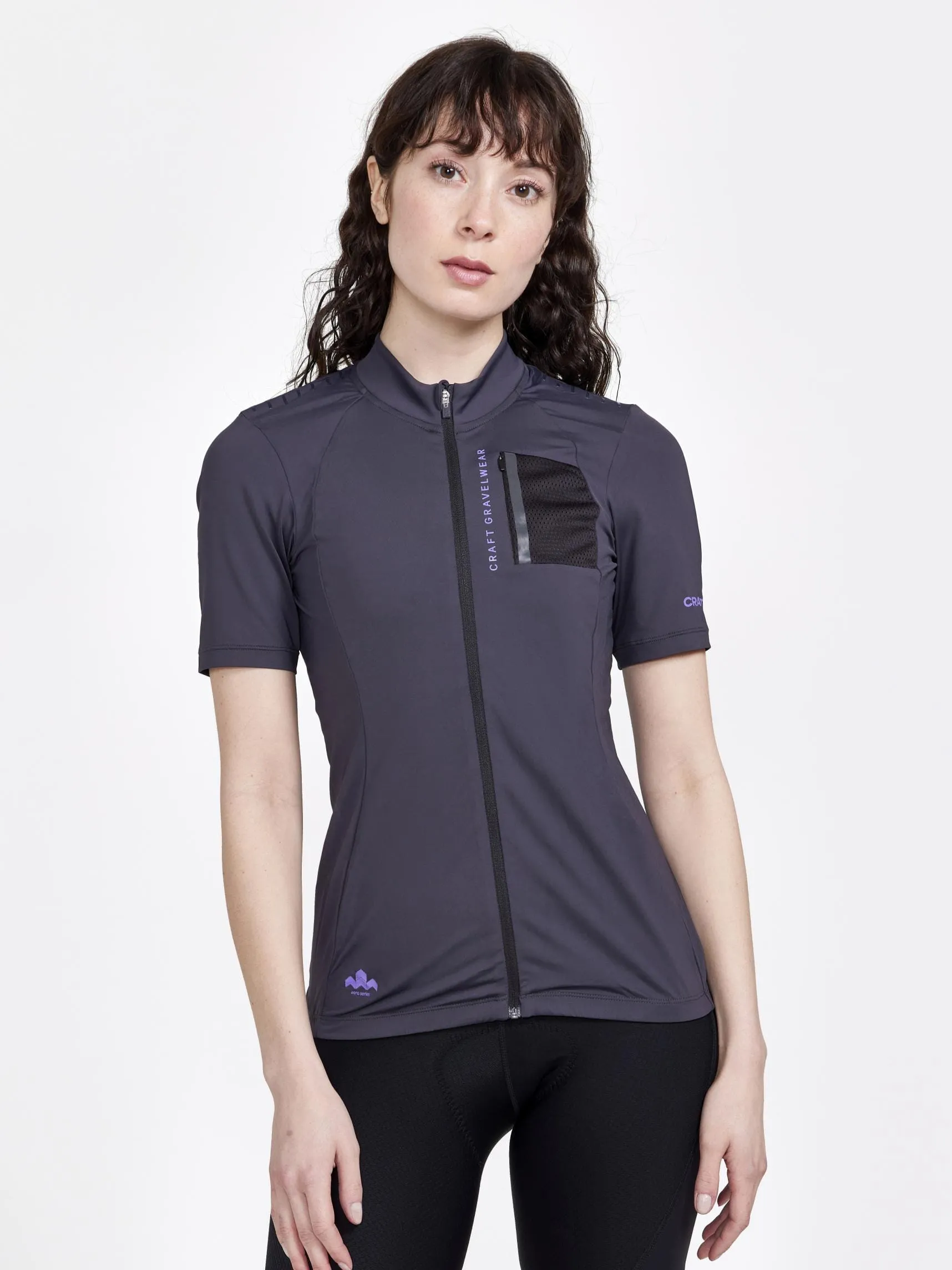 WOMEN'S ADV OFFROAD JERSEY - SLATE-MAGIC sold by Craft Sportswear