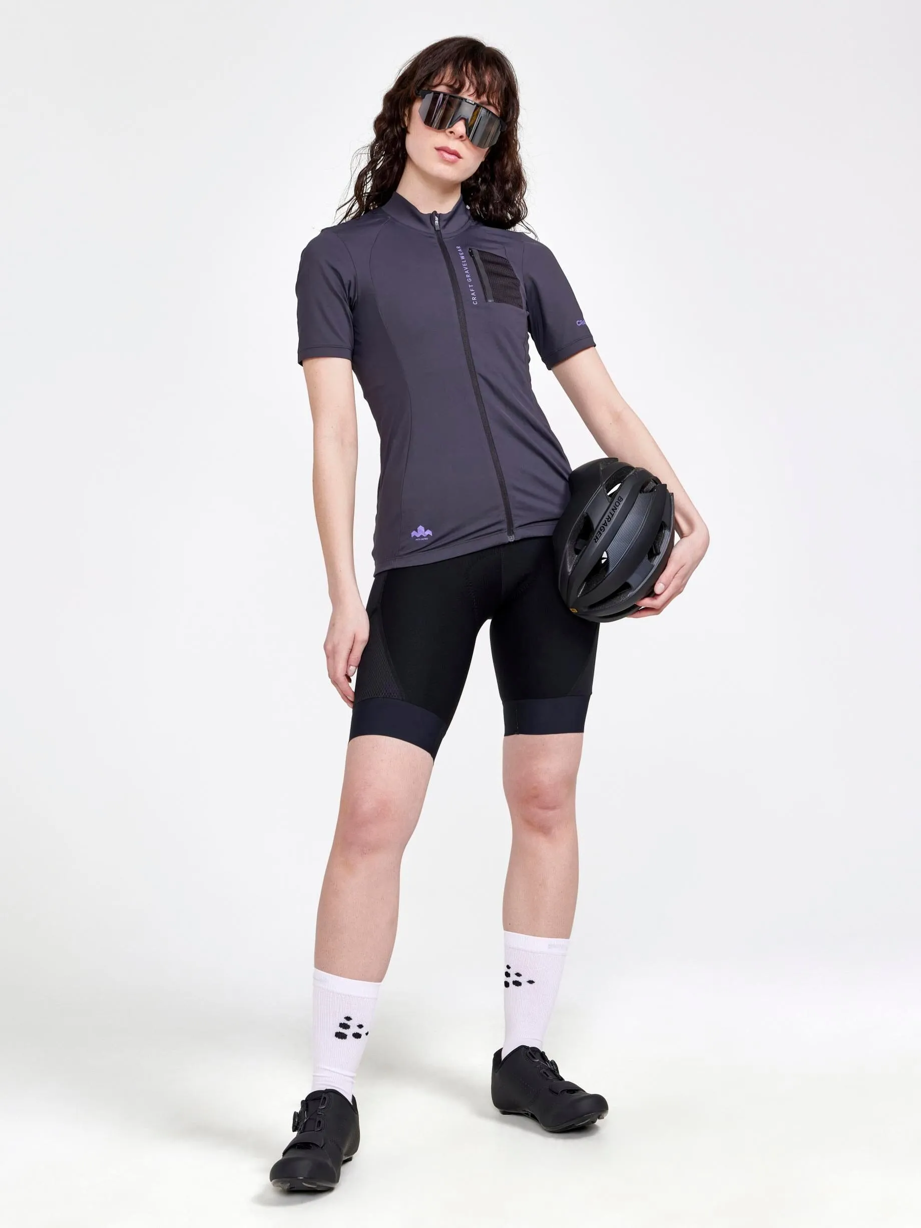 WOMEN'S ADV OFFROAD JERSEY - SLATE-MAGIC sold by Craft Sportswear product image thumbnail 5