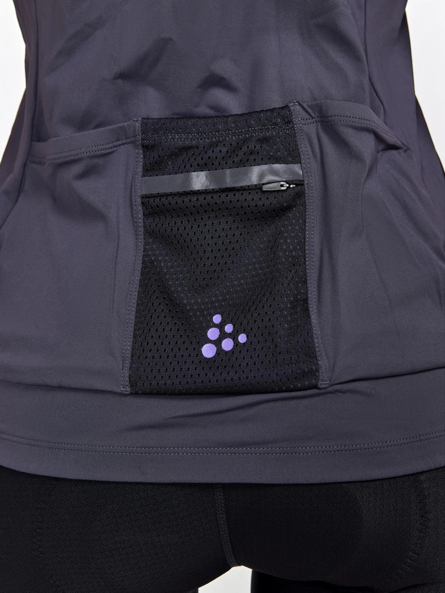 WOMEN'S ADV OFFROAD JERSEY - SLATE-MAGIC sold by Craft Sportswear product image thumbnail 4