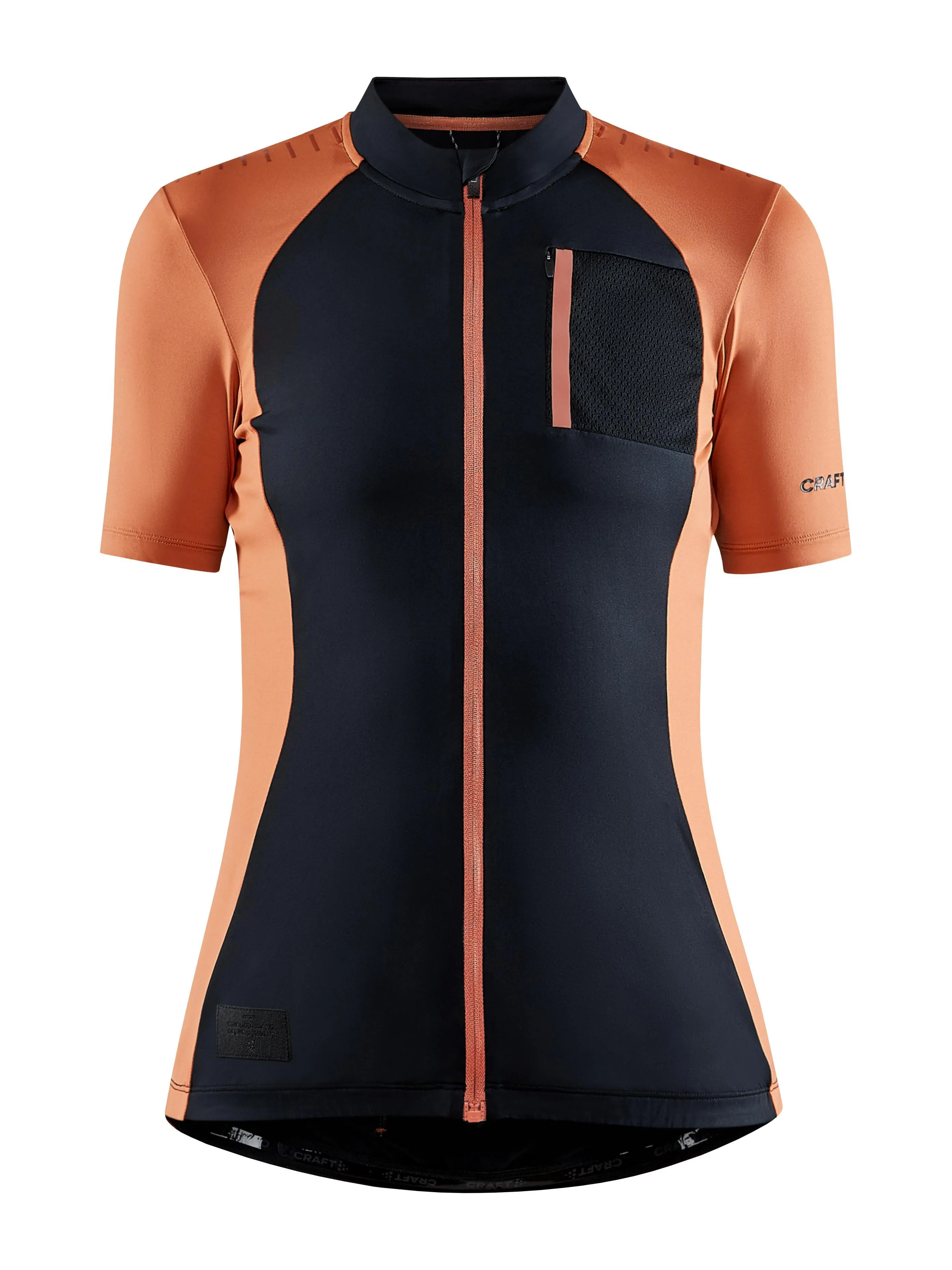 WOMEN'S ADV OFFROAD JERSEY - BLACK/TERRACOT sold by Craft Sportswear product image thumbnail 5