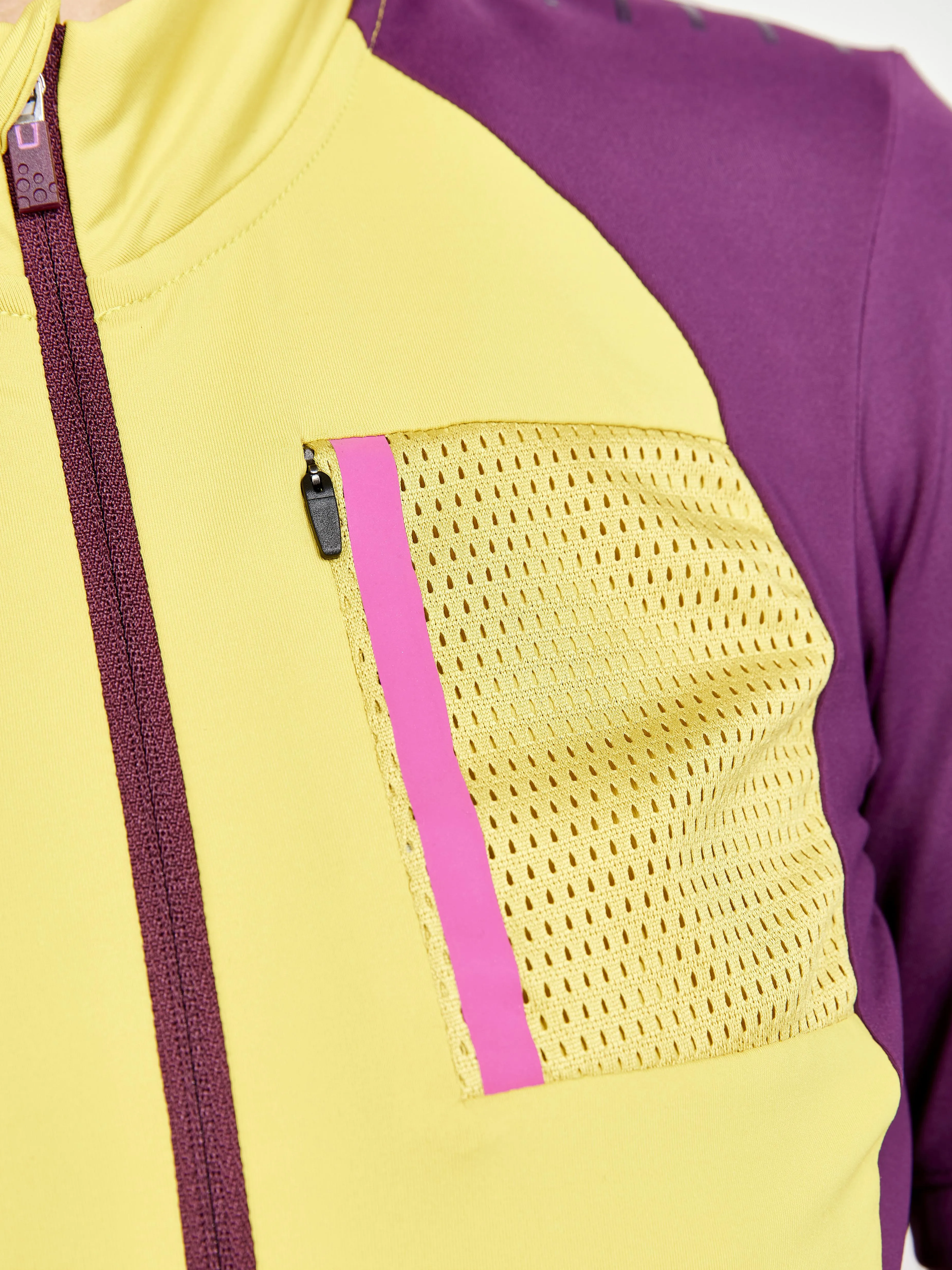 WOMEN'S ADV OFFROAD JERSEY  - CRESS-BURGUNDY sold by Craft Sportswear product image thumbnail 4