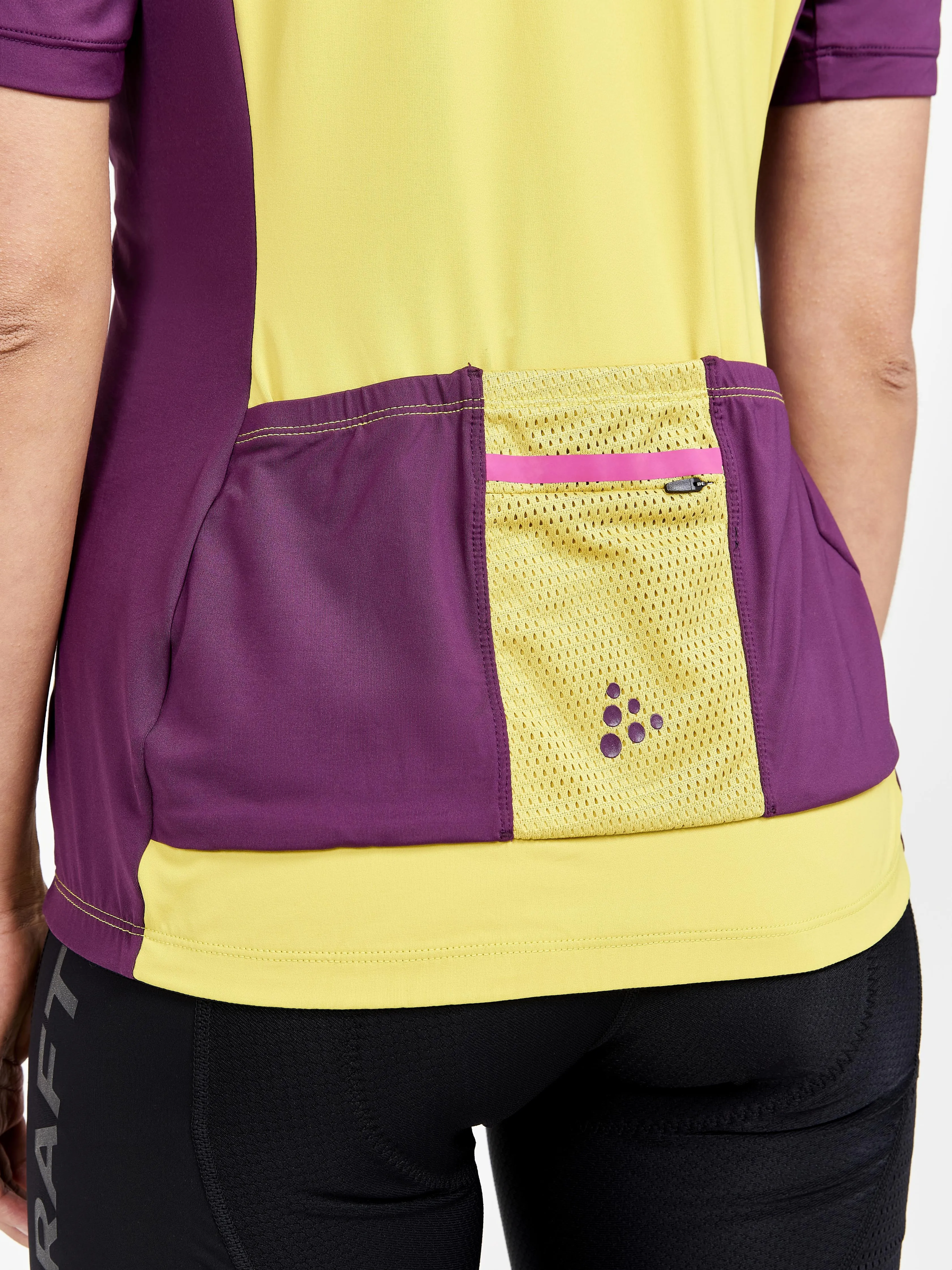 WOMEN'S ADV OFFROAD JERSEY  - CRESS-BURGUNDY sold by Craft Sportswear product image thumbnail 5