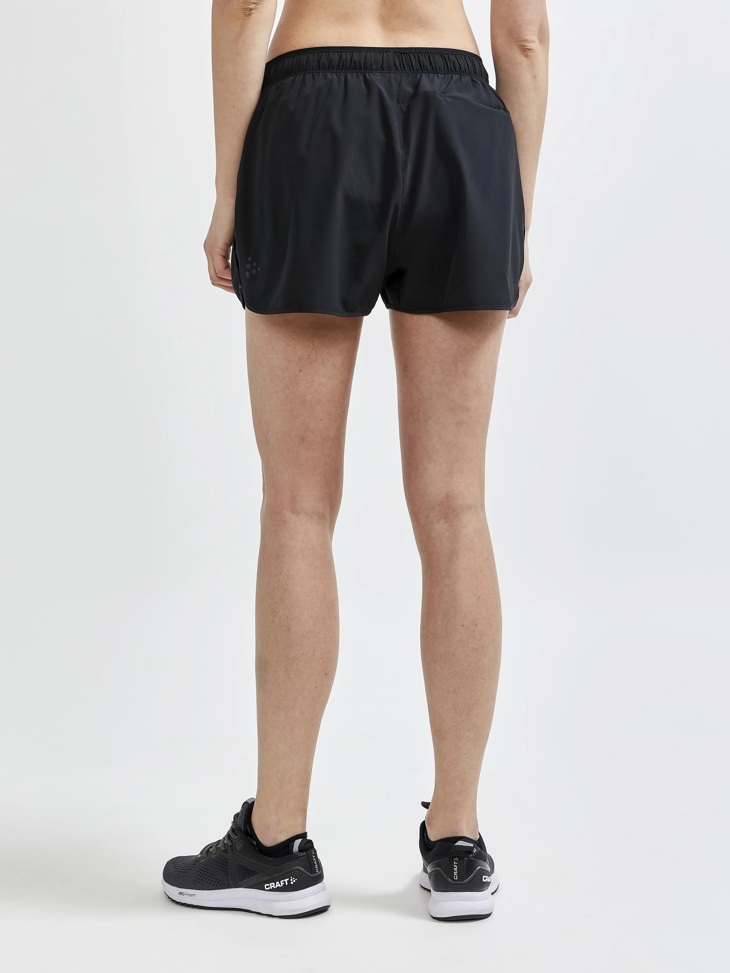 WOMEN'S ADV ESSENCE 2" STRETCH SHORTS - Black sold by Craft Sportswear