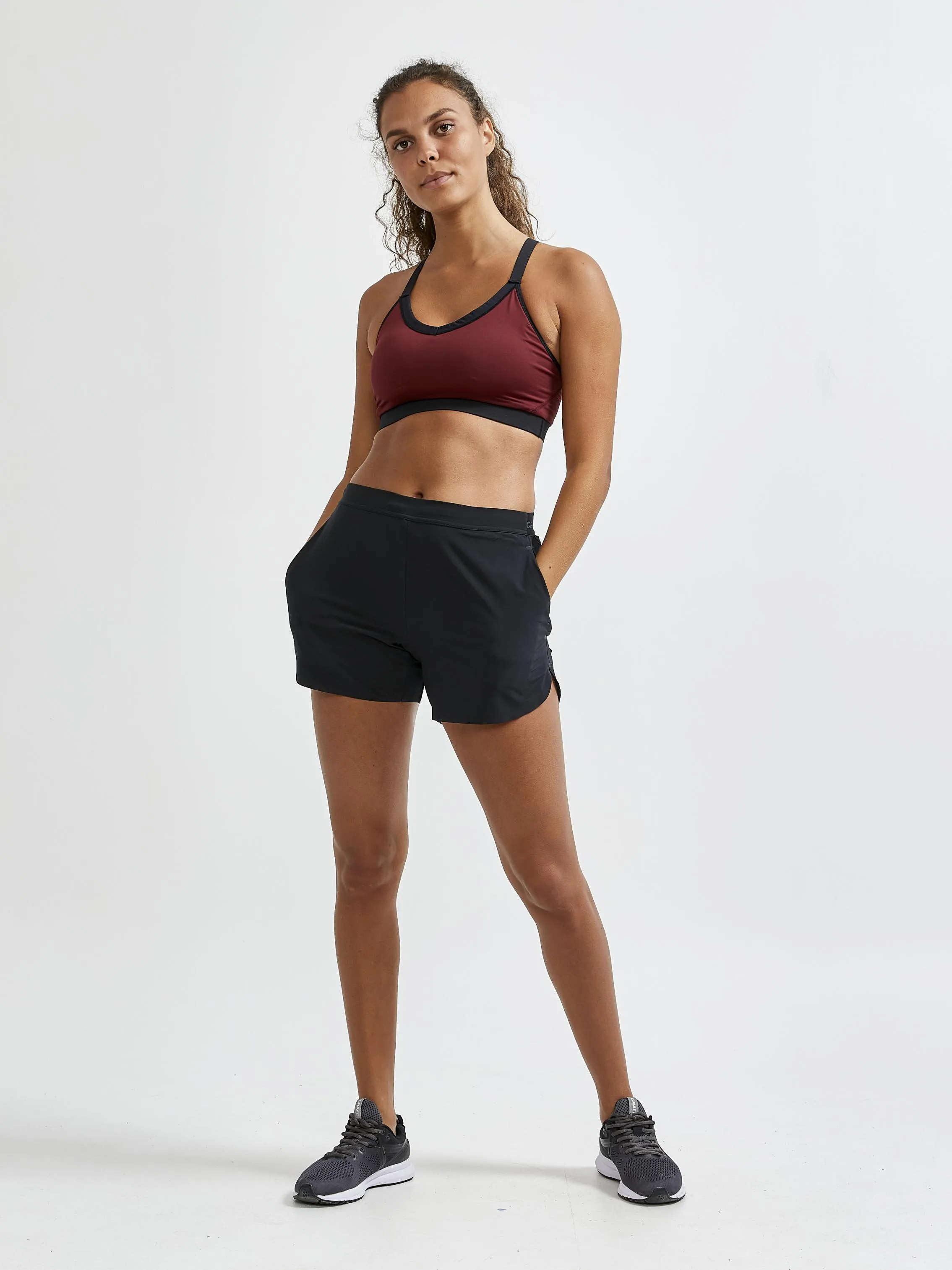 Women's ADV Essence 5'' Stretch Shorts - Black sold by Craft Sportswear product image thumbnail 4