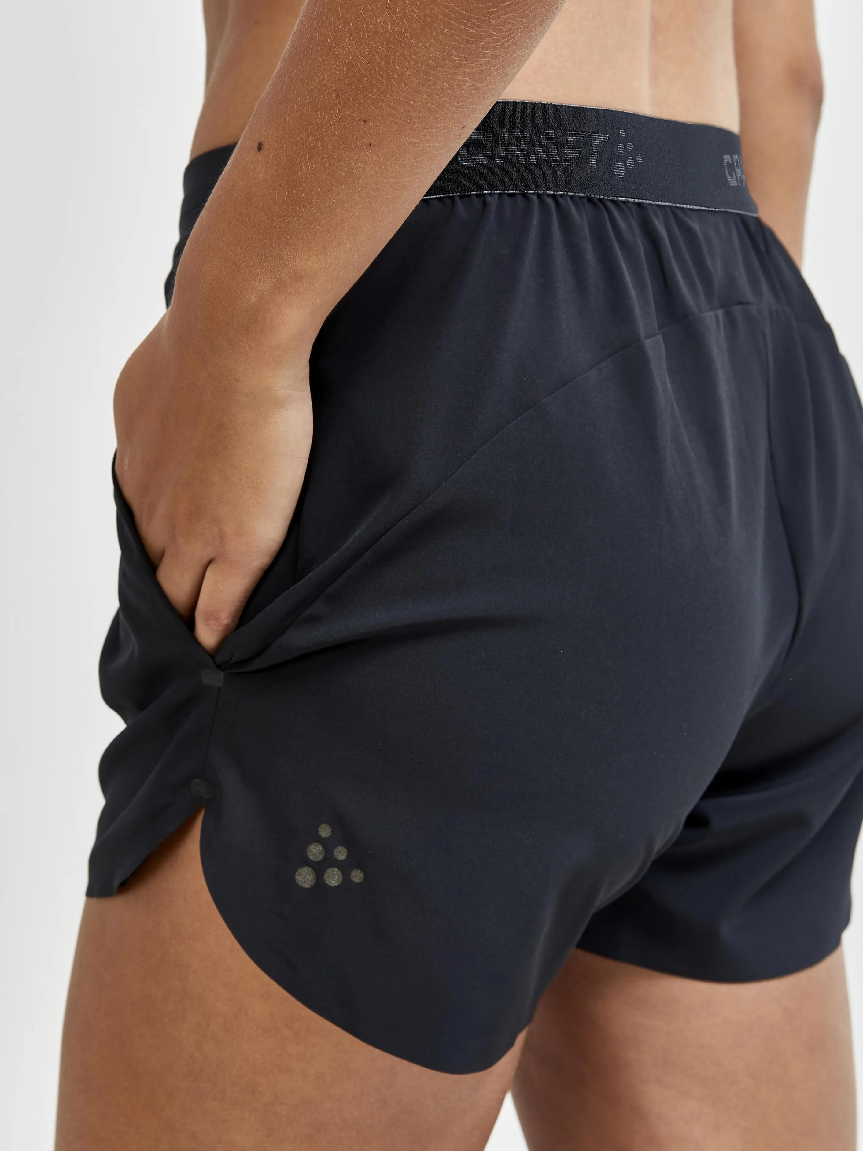Women's ADV Essence 5'' Stretch Shorts - Black sold by Craft Sportswear product image thumbnail 3