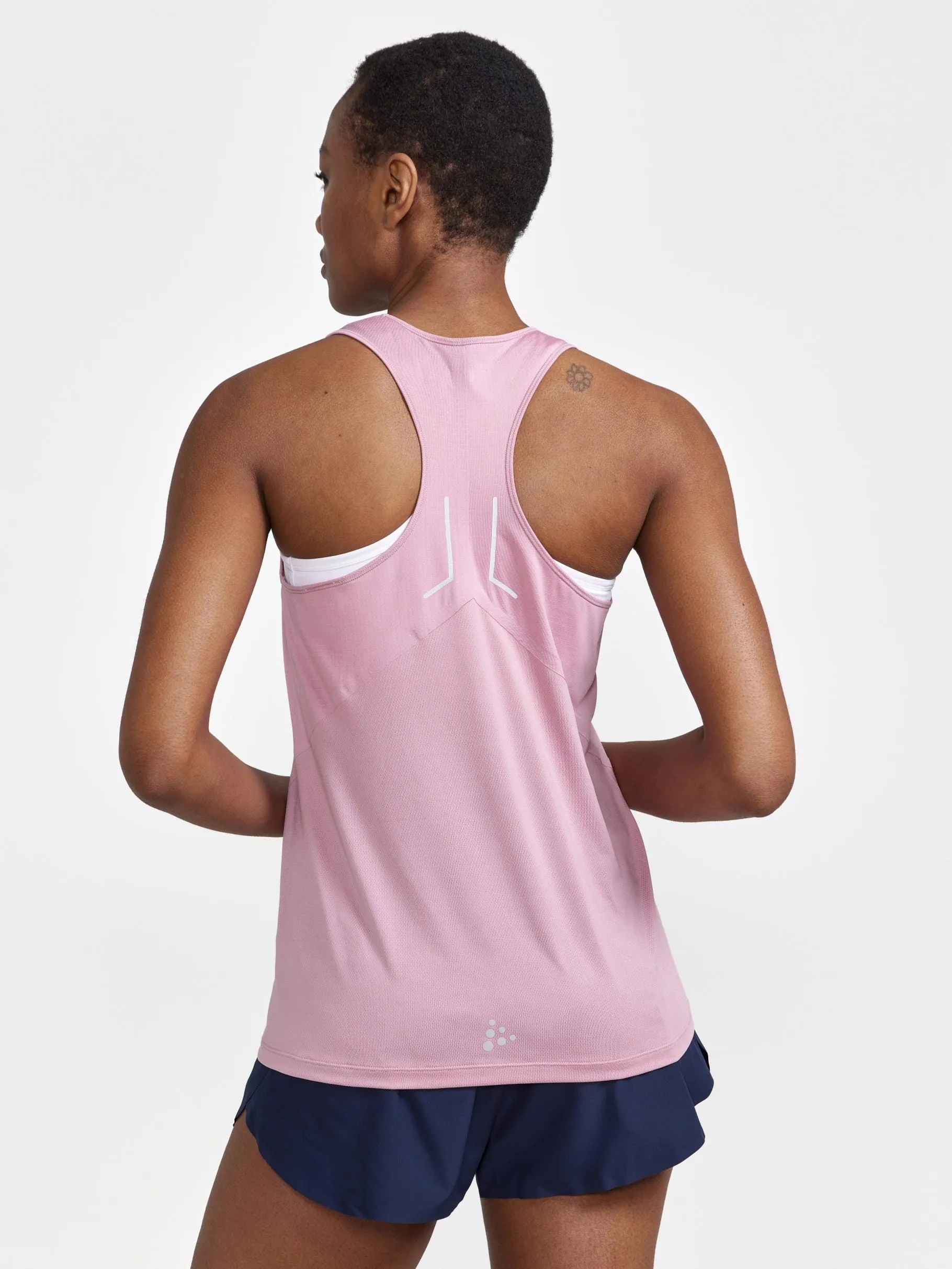 WOMEN'S PRO HYPERVENT RUNNING SINGLET - DAWN sold by Craft Sportswear