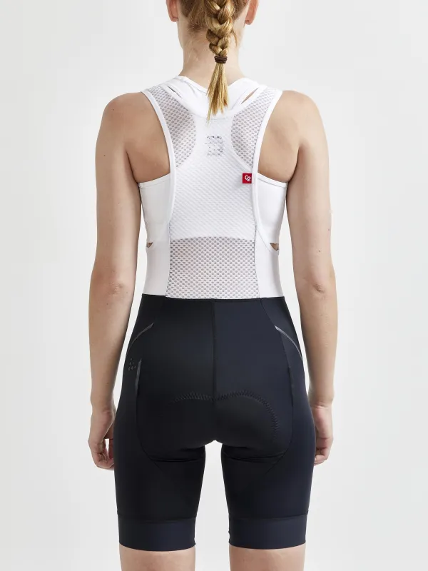 Women's ADV Endur Lumen Cycling Bib Shorts - Black sold by Craft Sportswear