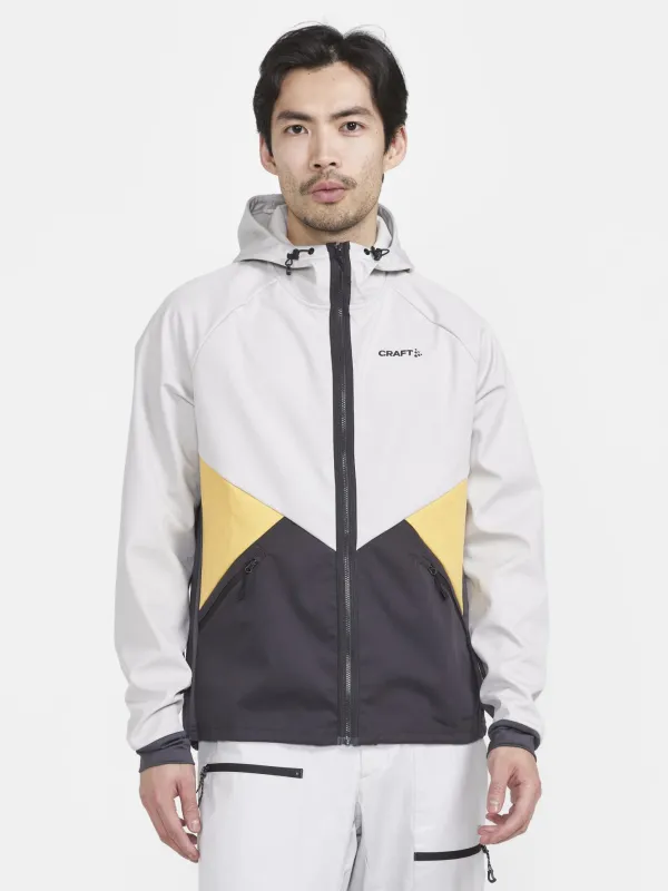 MEN'S GLIDE HOOD JACKET - ASH-SLATE sold by Craft Sportswear