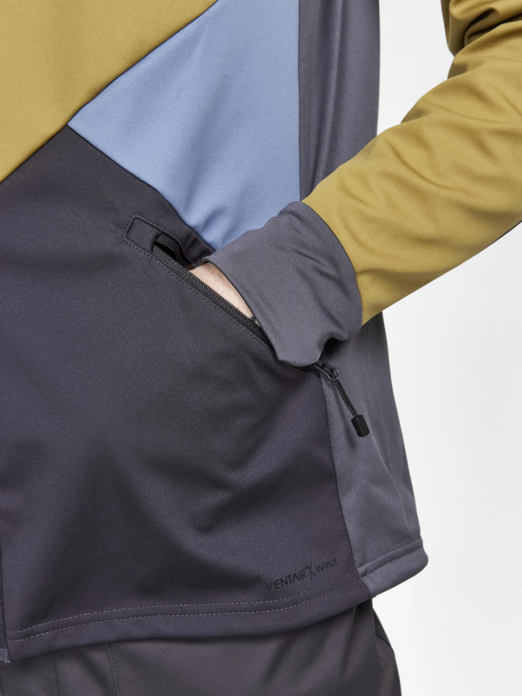 MEN'S GLIDE HOOD JACKET - ALGAE-SLATE sold by Craft Sportswear product image thumbnail 3