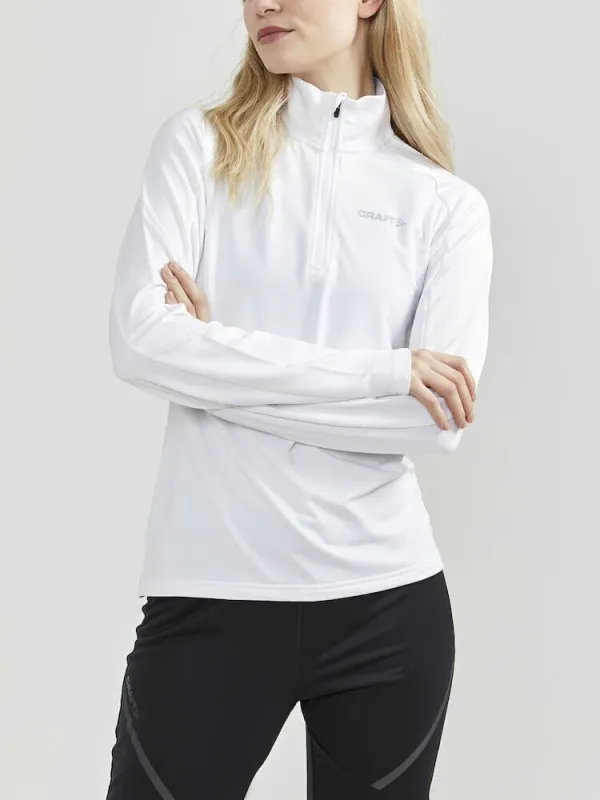 WOMEN'S CORE GAIN MIDLAYER  - WHITE sold by Craft Sportswear