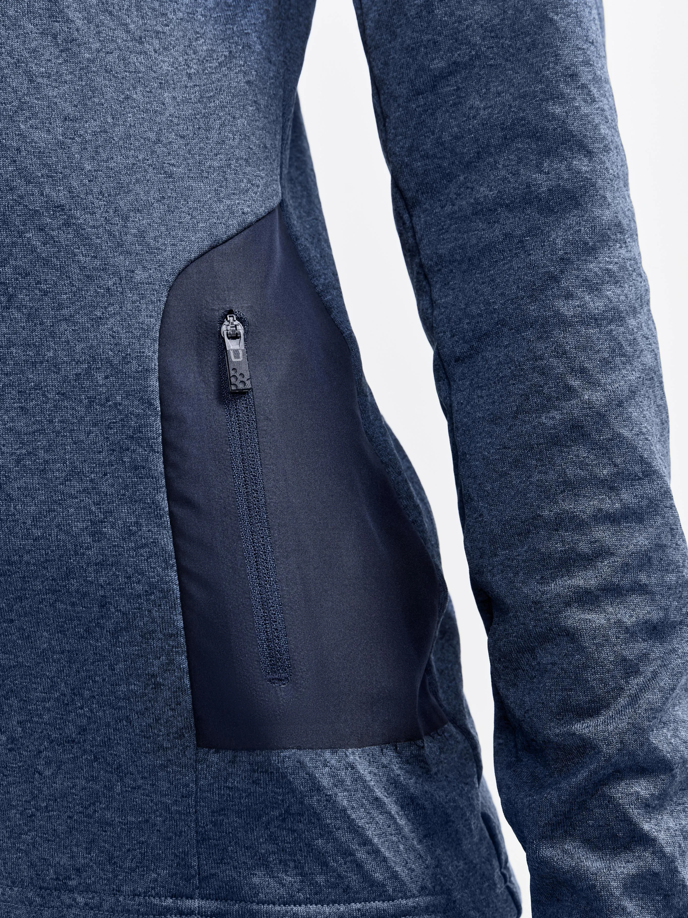 WOMEN'S CORE TRIM THERMAL MIDLAYER - BLUES-MELANGE sold by Craft Sportswear product image thumbnail 4