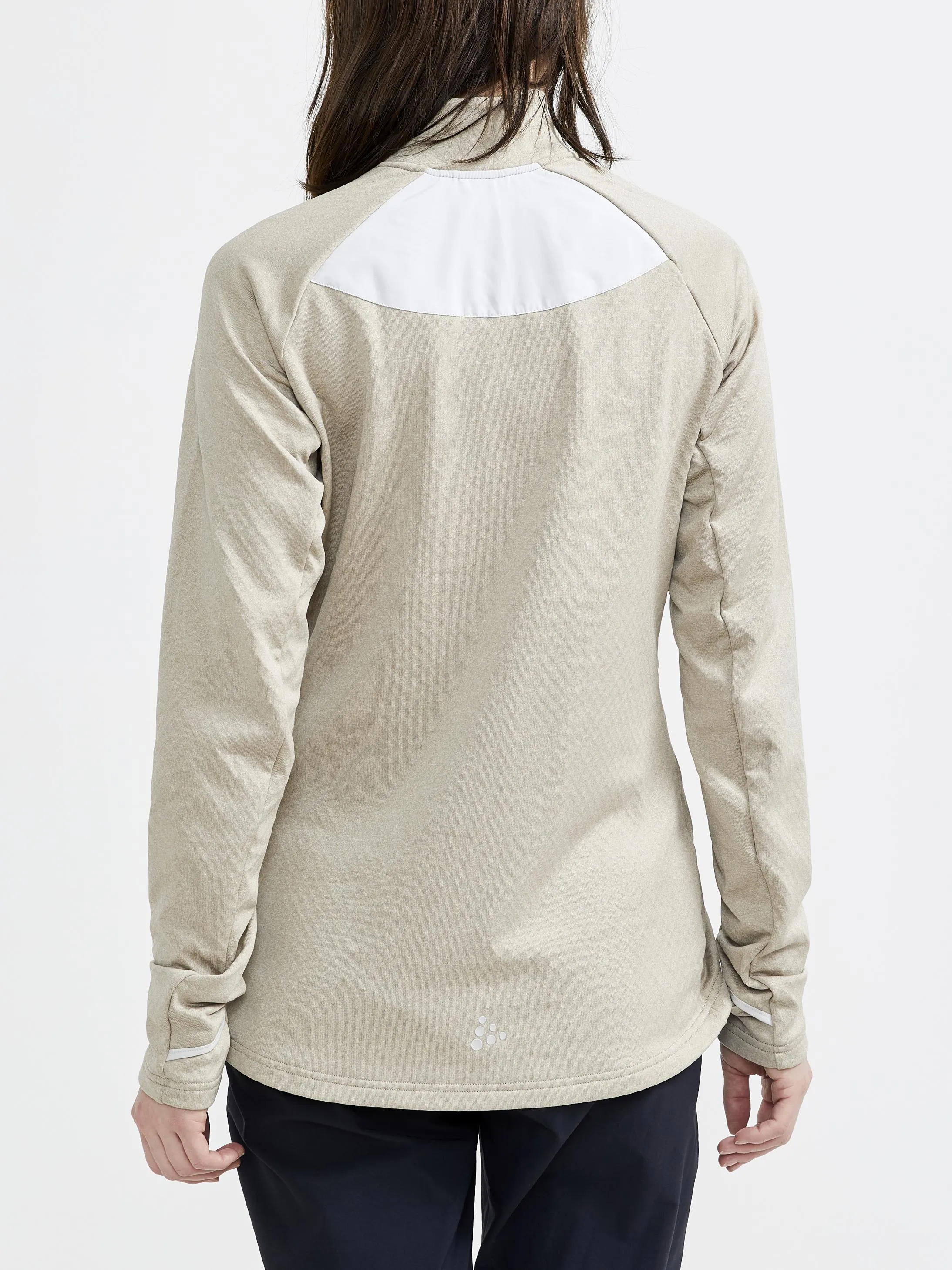 WOMEN'S CORE TRIM THERMAL MIDLAYER - CROCK-MELANGE sold by Craft Sportswear product image thumbnail 2