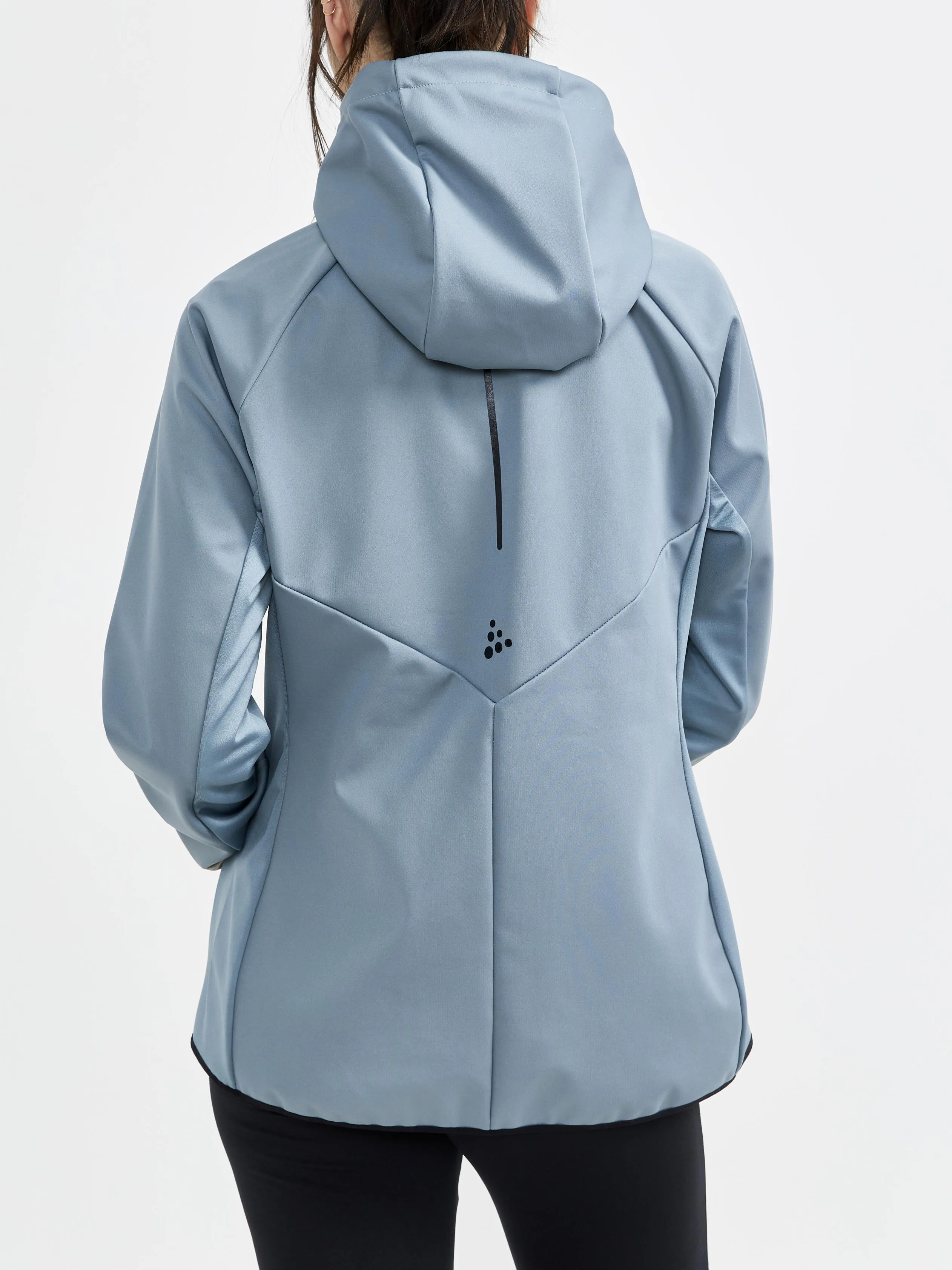 WOMEN'S GLIDE HOOD JACKET - TROOPER-TAWNY sold by Craft Sportswear product image thumbnail 2