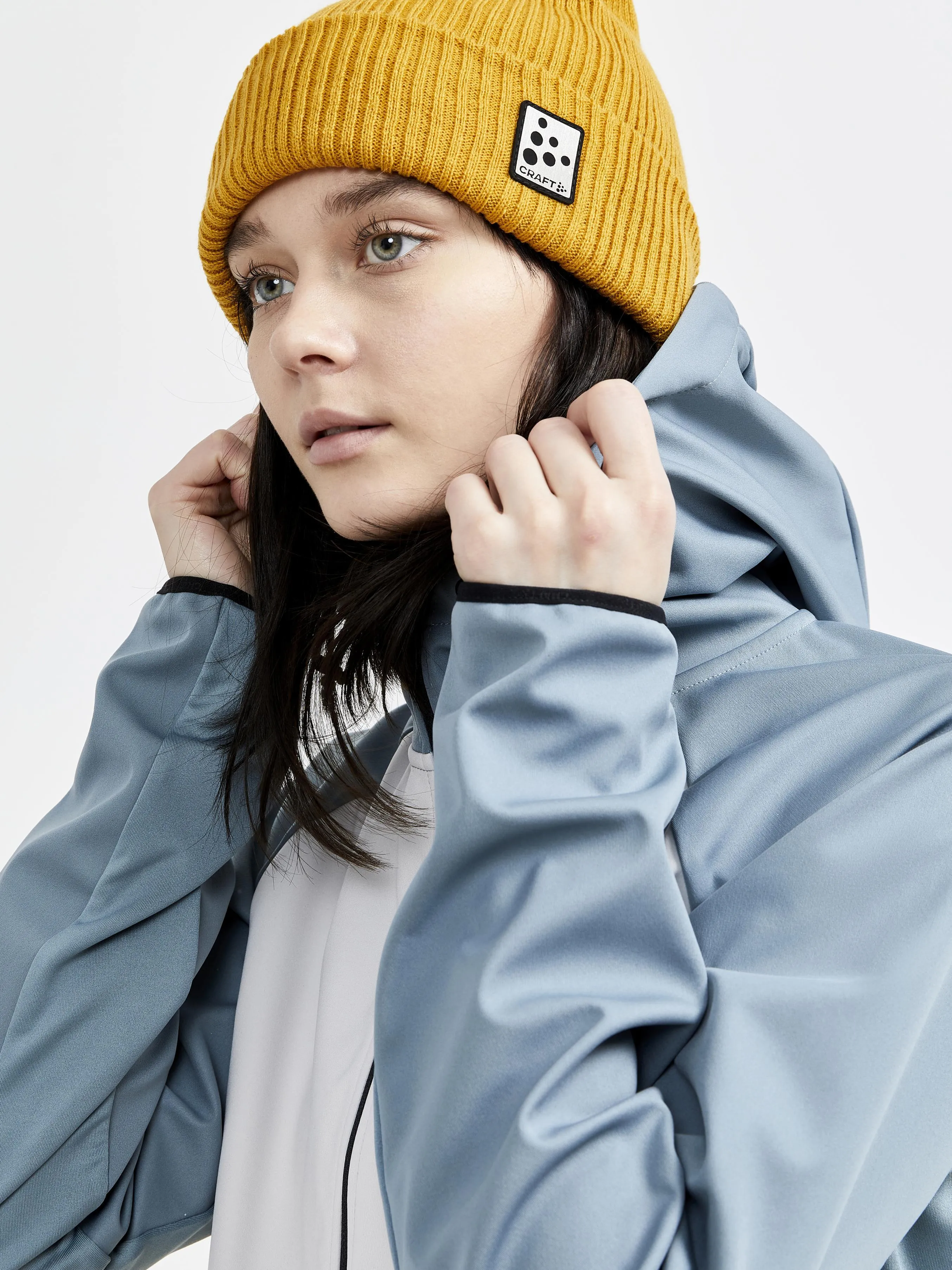 WOMEN'S GLIDE HOOD JACKET - TROOPER-TAWNY sold by Craft Sportswear product image thumbnail 3