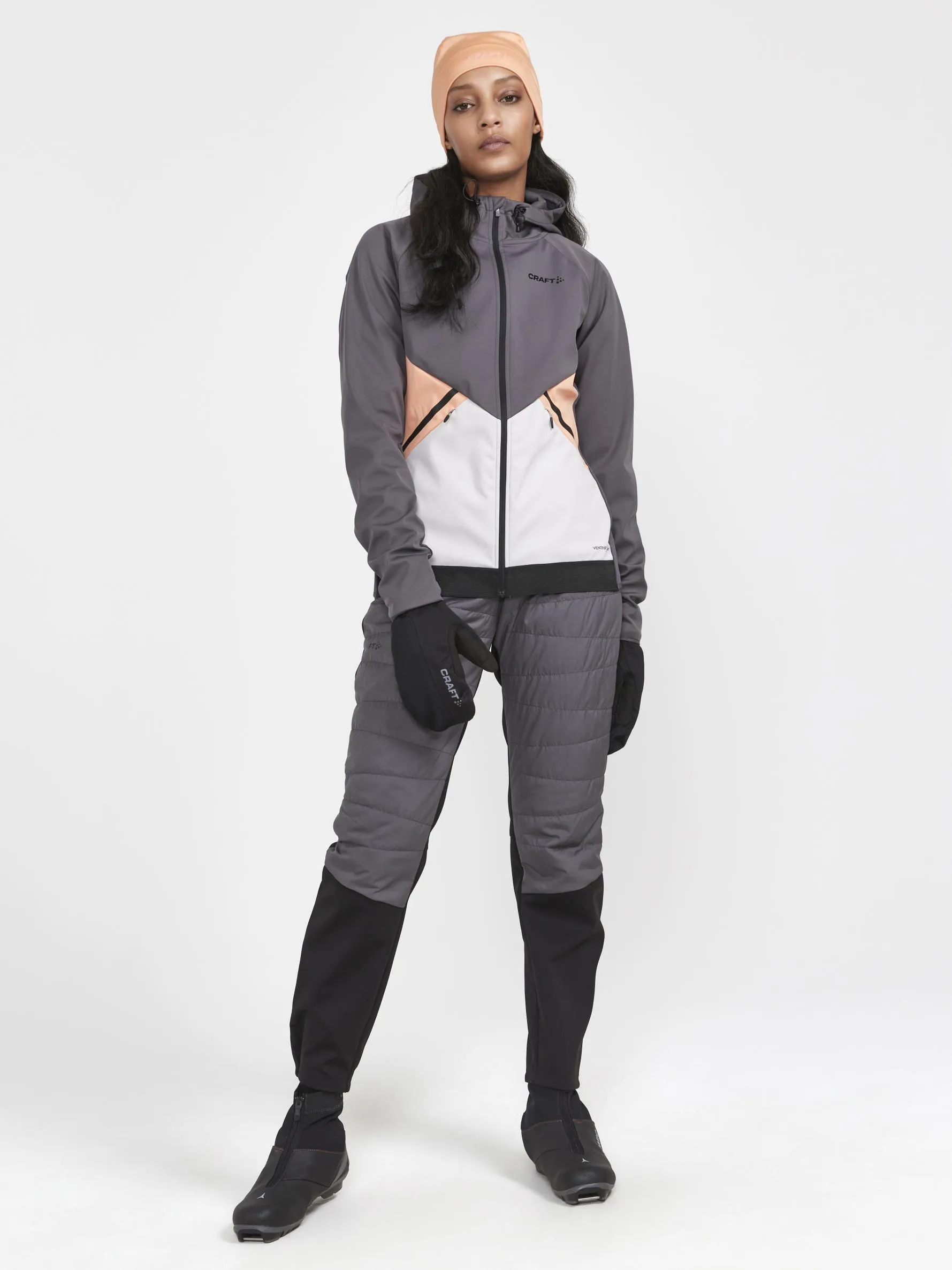 WOMEN'S GLIDE HOOD JACKET - GRANITE/ASH sold by Craft Sportswear product image thumbnail 5