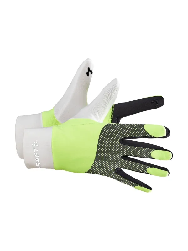 Adv Lumen Fleece Glove - ASH WHITE-FLUMINO sold by Craft Sportswear