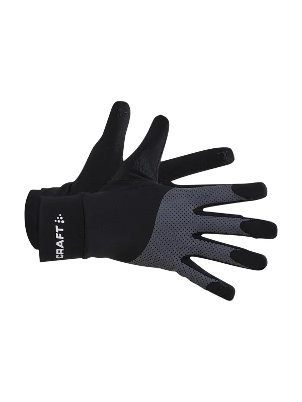 Adv Lumen Fleece Glove - Black sold by Craft Sportswear