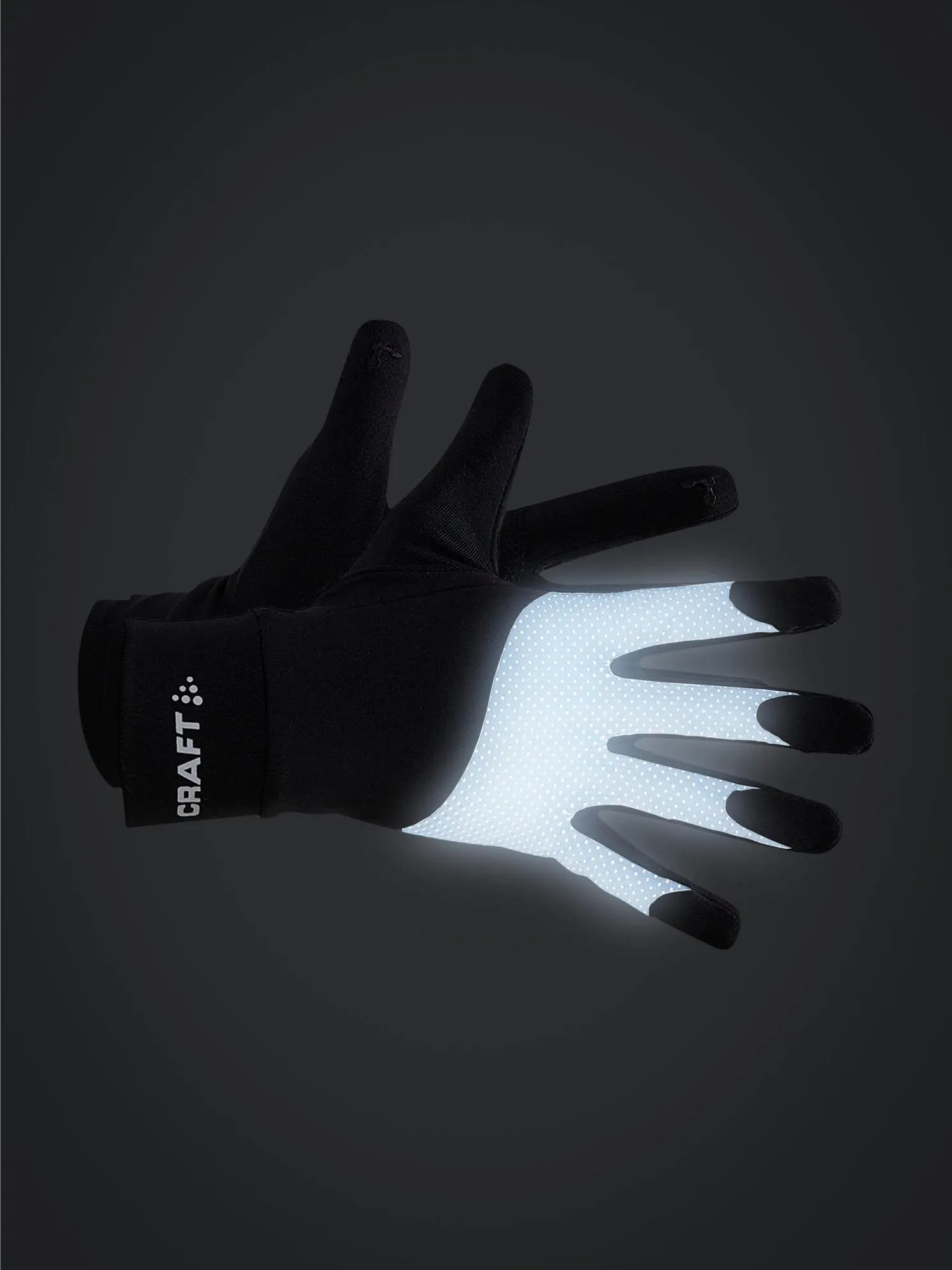 Adv Lumen Fleece Glove - Black sold by Craft Sportswear product image thumbnail 2