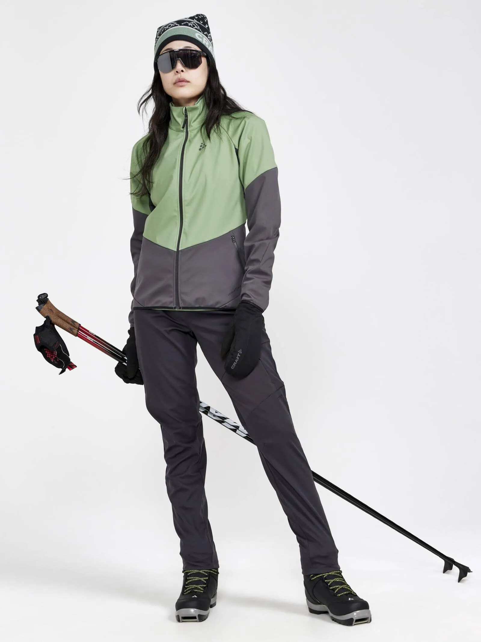 Women's Glide Jacket - Jade/Granite sold by Craft Sportswear product image thumbnail 4
