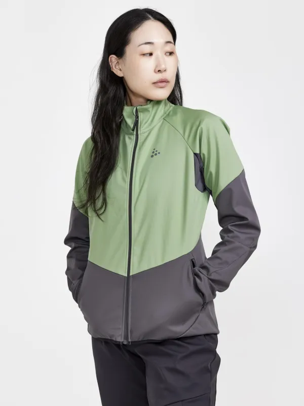 WOMEN'S GLIDE JACKET - JADE-GRANITE sold by Craft Sportswear