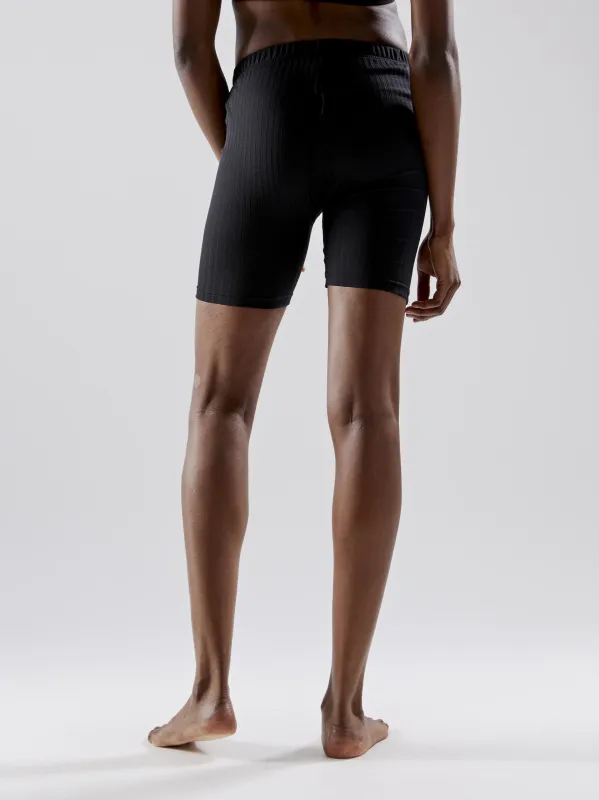 WOMEN'S ACTIVE EXTREME X WIND BOXER BASELAYER - Black/Granite sold by Craft Sportswear