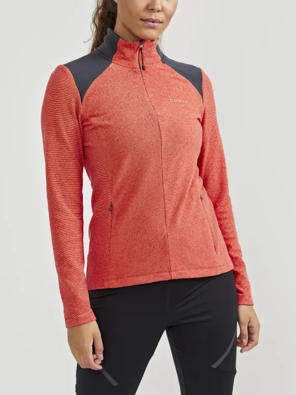 WOMEN'S CORE EDGE THERMAL MIDLAYER - PACE/TRACE sold by Craft Sportswear
