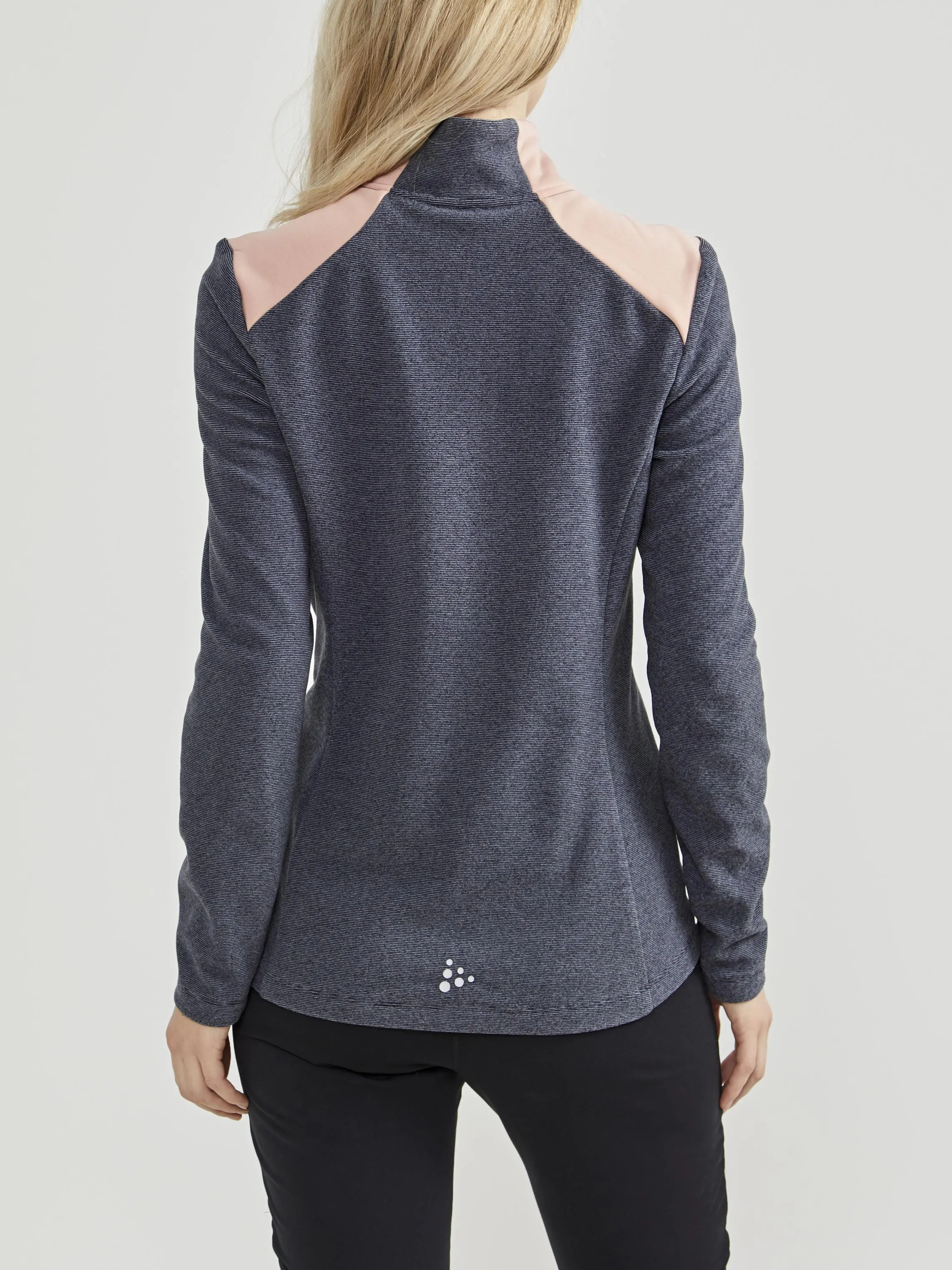 WOMEN'S CORE EDGE THERMAL MIDLAYER - ASPHALT/ASH sold by Craft Sportswear product image thumbnail 4