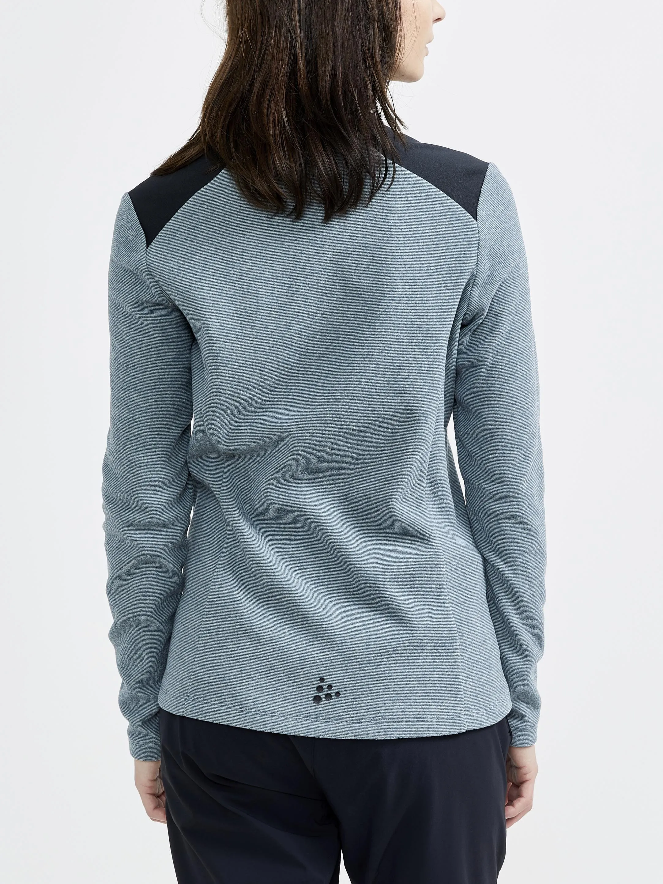 WOMEN'S CORE EDGE THERMAL MIDLAYER - TROOPER-BLACK sold by Craft Sportswear product image thumbnail 2