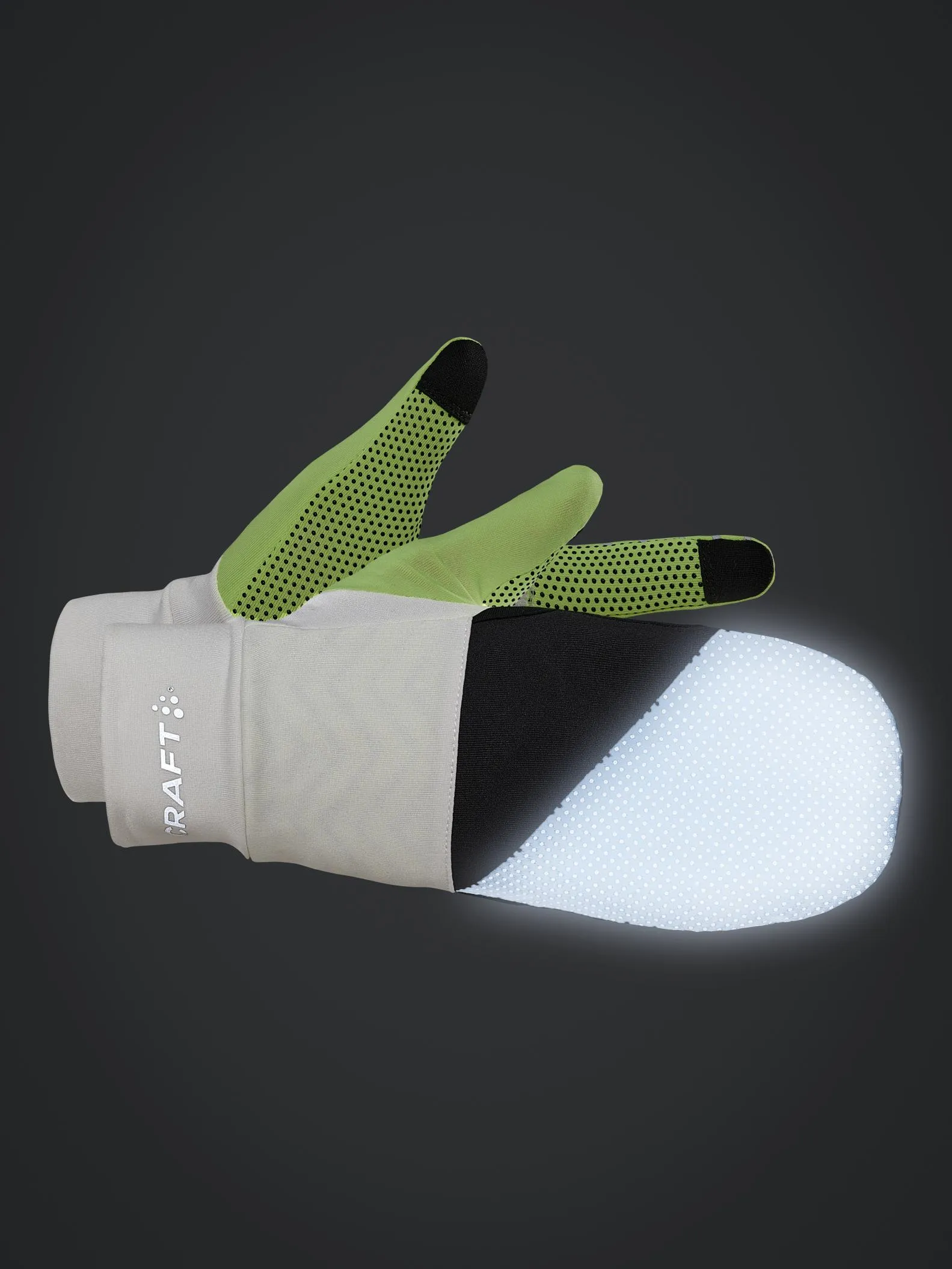 ADV Lumen Hybrid Glove - Ash White/Flumino sold by Craft Sportswear product image thumbnail 2