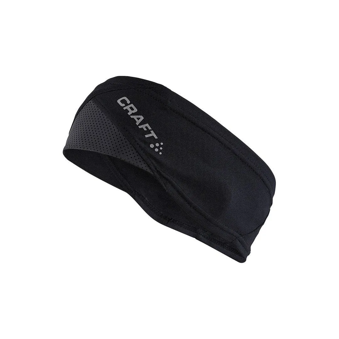 ADV LUMEN FLEECE HEADBAND - Black sold by Craft Sportswear