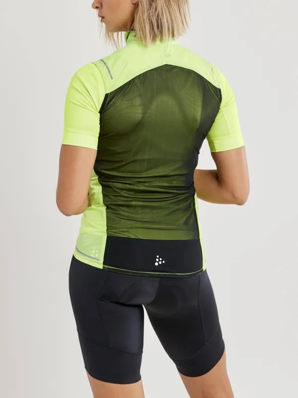 WOMEN'S ESSENCE LIGHT WIND CYCLING VEST sold by Craft Sportswear