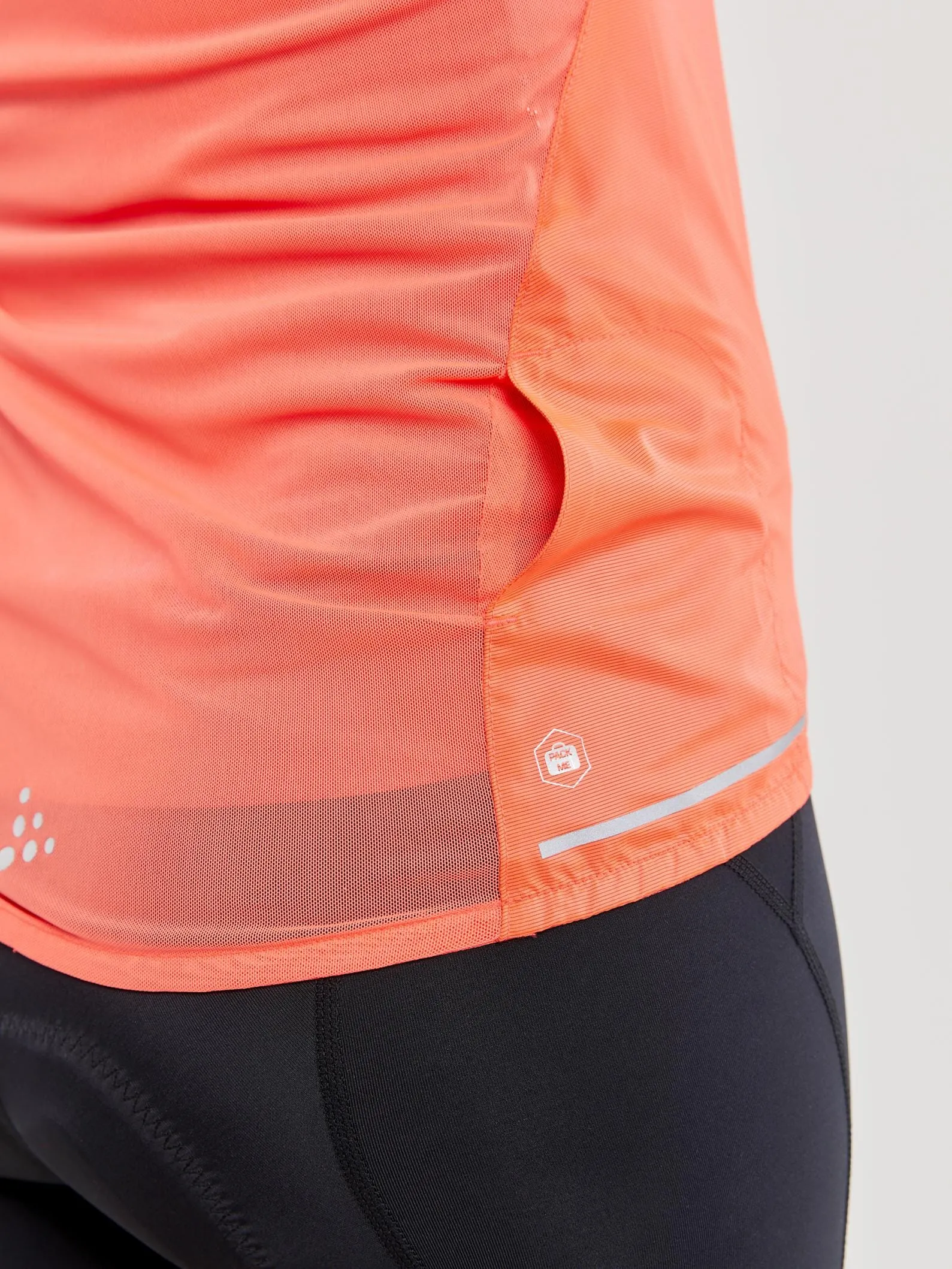 Women's Essence Light Wind Cycling Vest - Shock sold by Craft Sportswear product image thumbnail 4