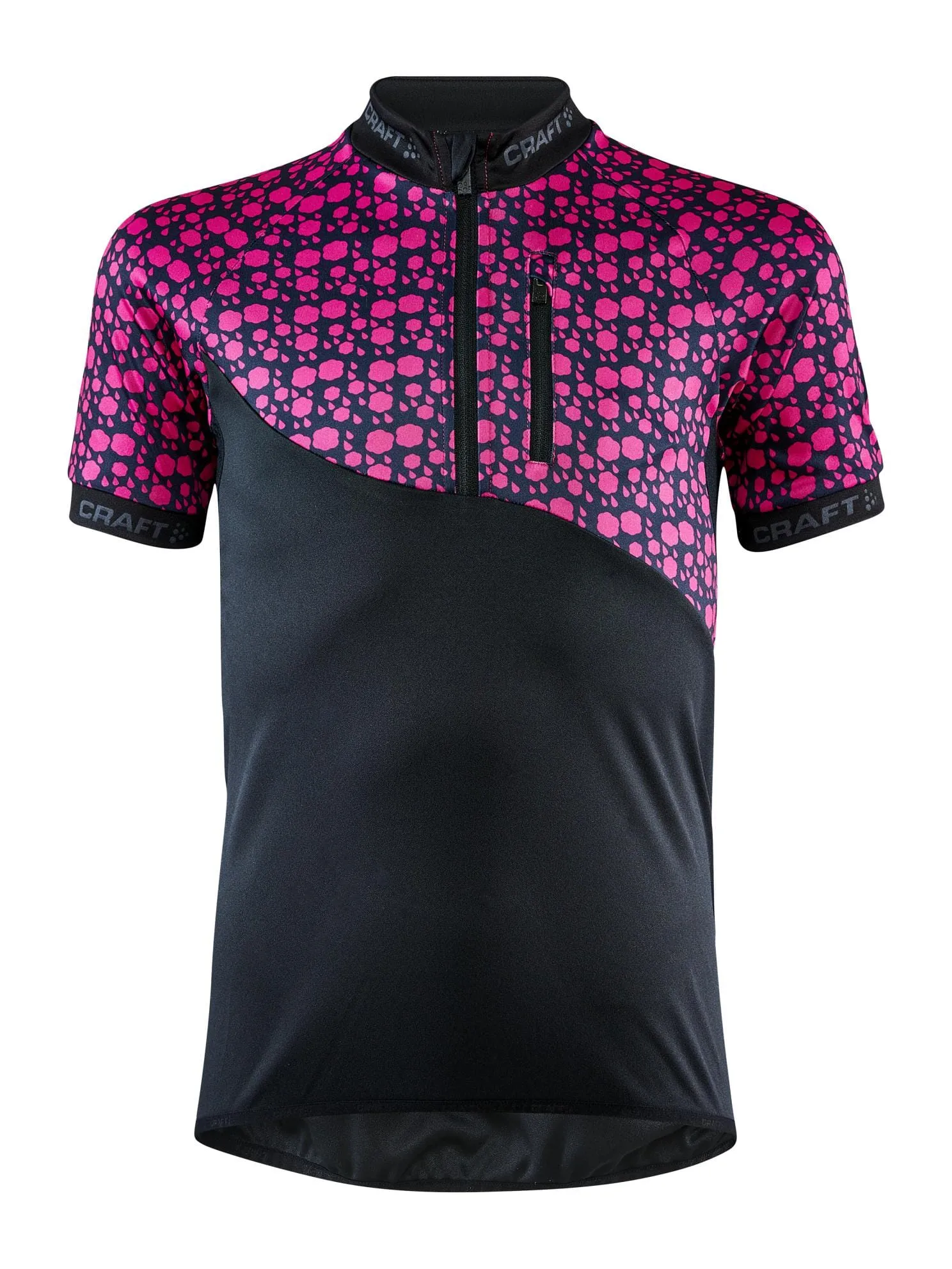 Junior Bike Jersey - BLACK/FAME sold by Craft Sportswear