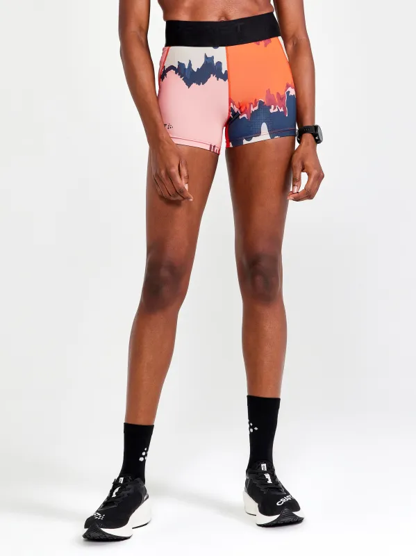 Women's CORE Essence Training Hot Pants - SOLO-MULTI sold by Craft Sportswear