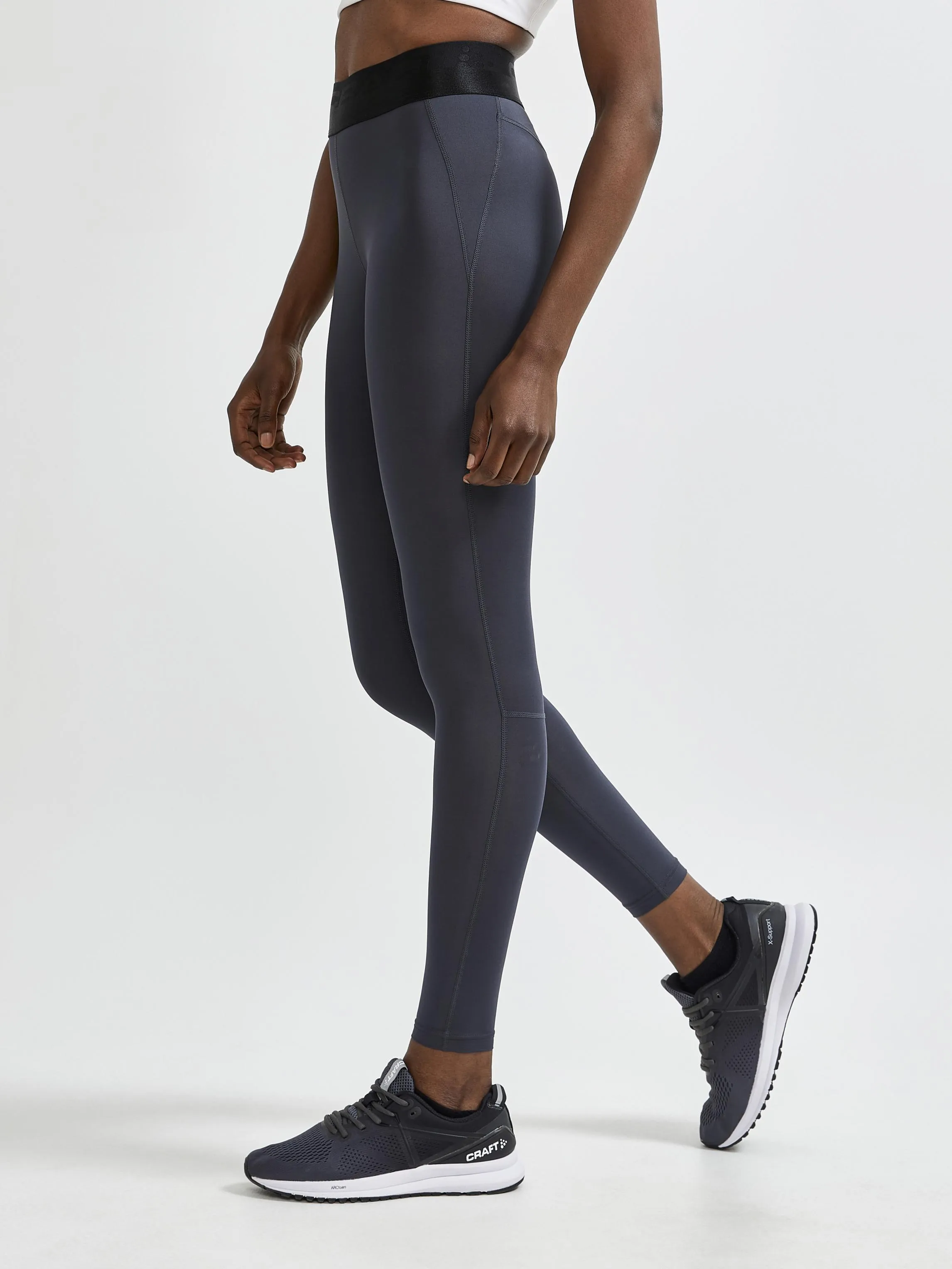 Women's CORE Essence Training Tights - ASPHALT sold by Craft Sportswear