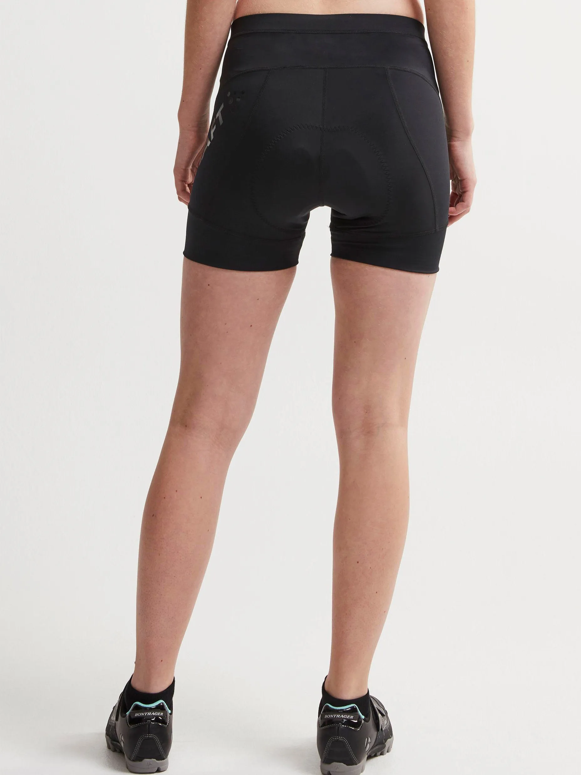 Women's Essence Cycling Hot Pants - Black sold by Craft Sportswear