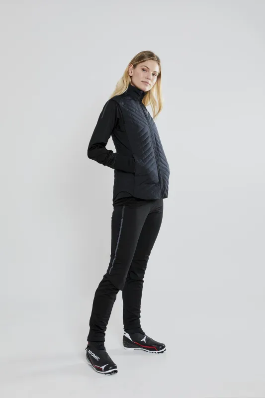 Women's ADV Nordic Training Pants - Black sold by Craft Sportswear