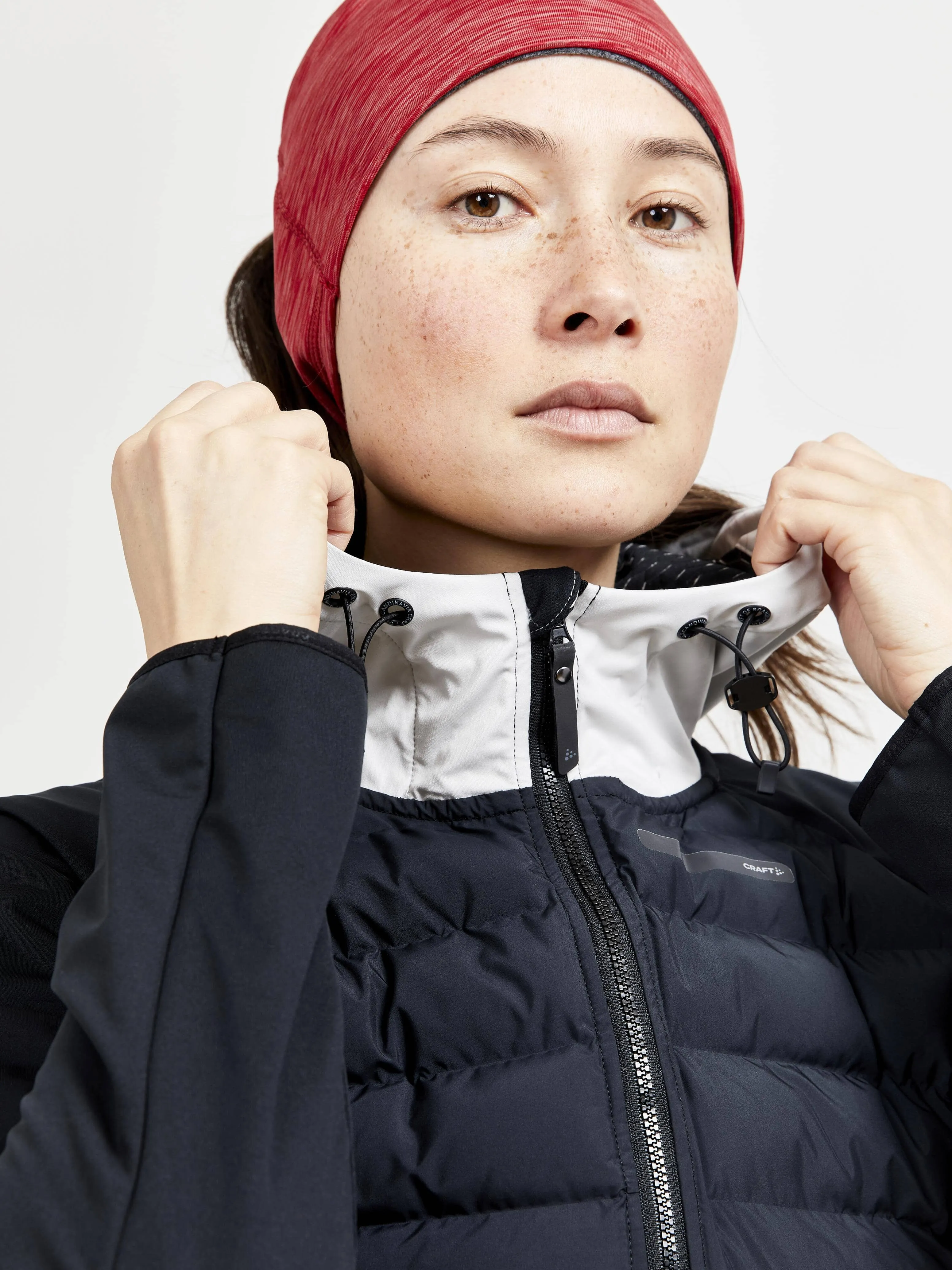 Women's Pursuit Thermal Xc Ski Jacket - BLACK/ASH sold by Craft Sportswear product image thumbnail 3