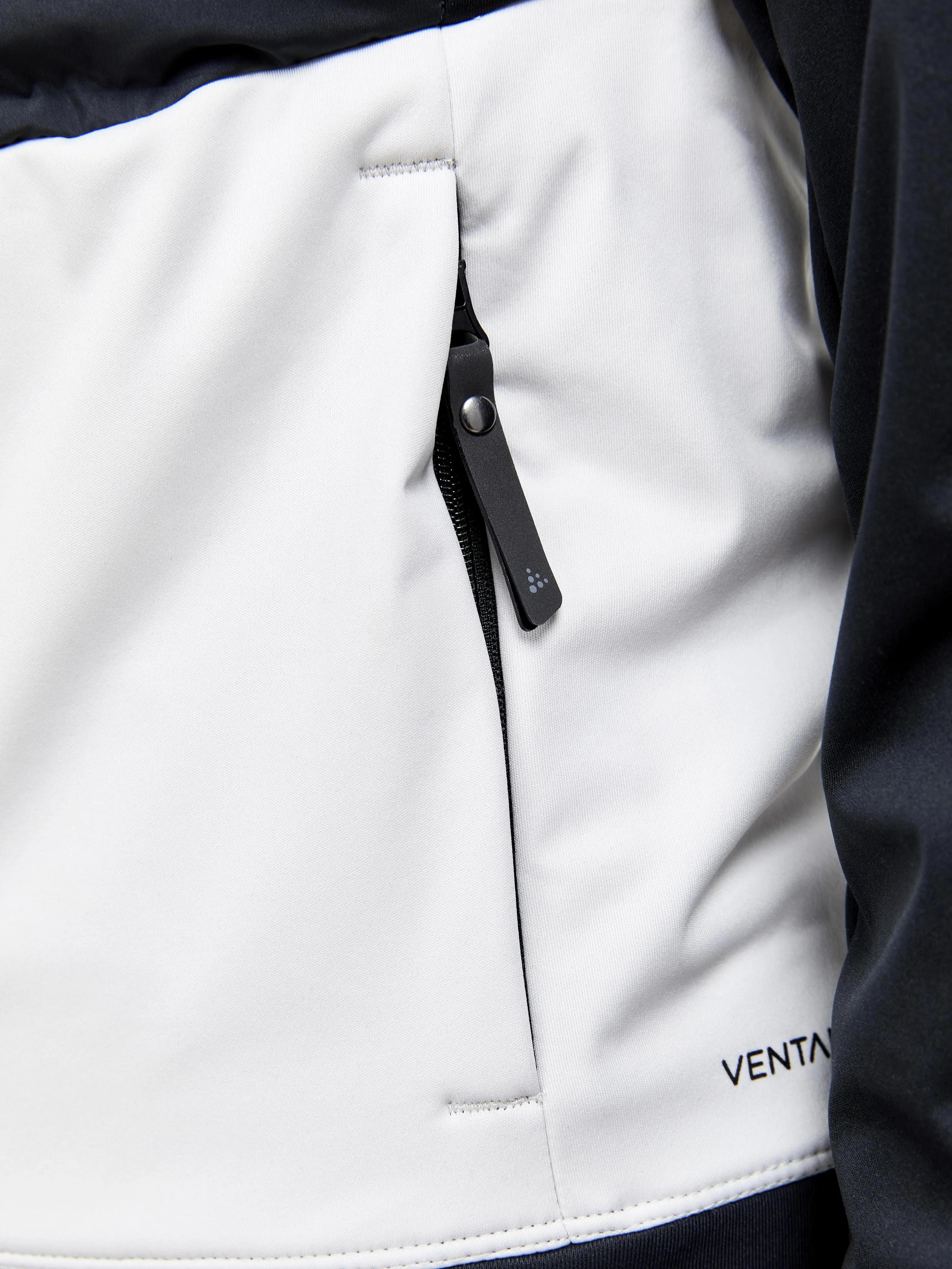 Women's Pursuit Thermal Xc Ski Jacket - BLACK/ASH sold by Craft Sportswear product image thumbnail 5