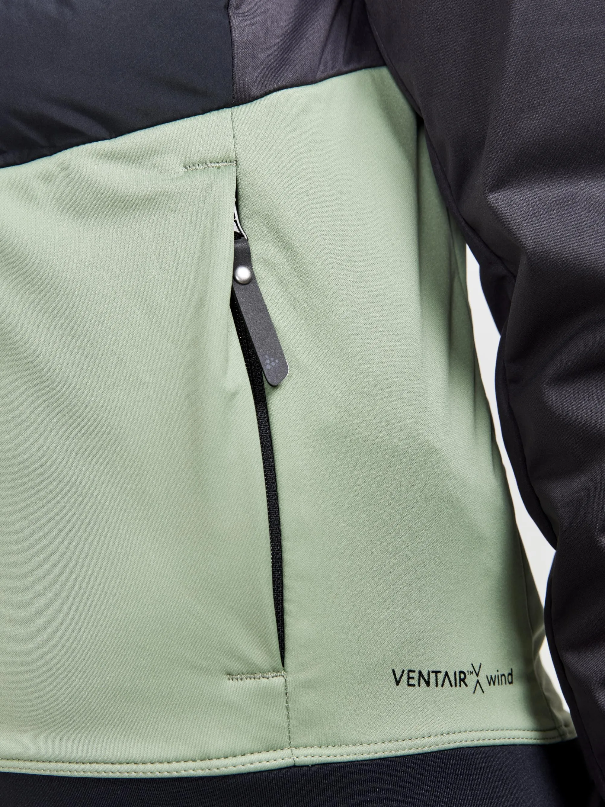 Women's Pursuit Thermal Xc Ski Jacket - BLACK-JADE sold by Craft Sportswear product image thumbnail 4