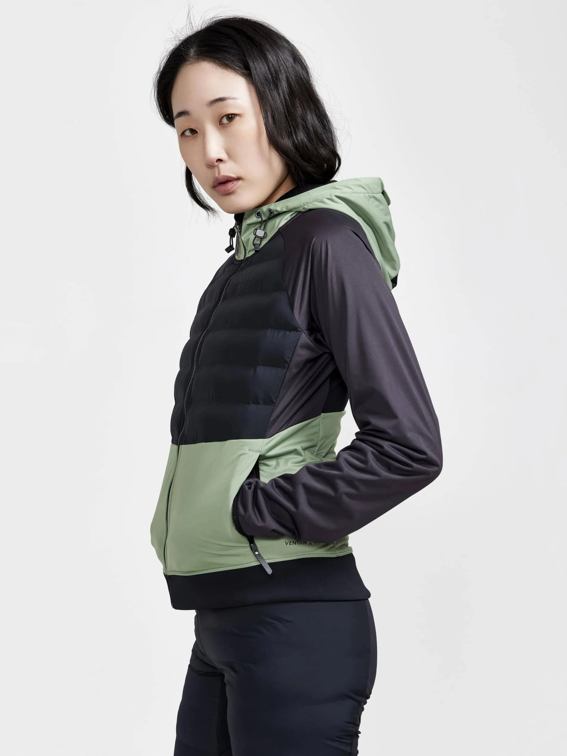 Women's Pursuit Thermal Xc Ski Jacket - BLACK-JADE sold by Craft Sportswear