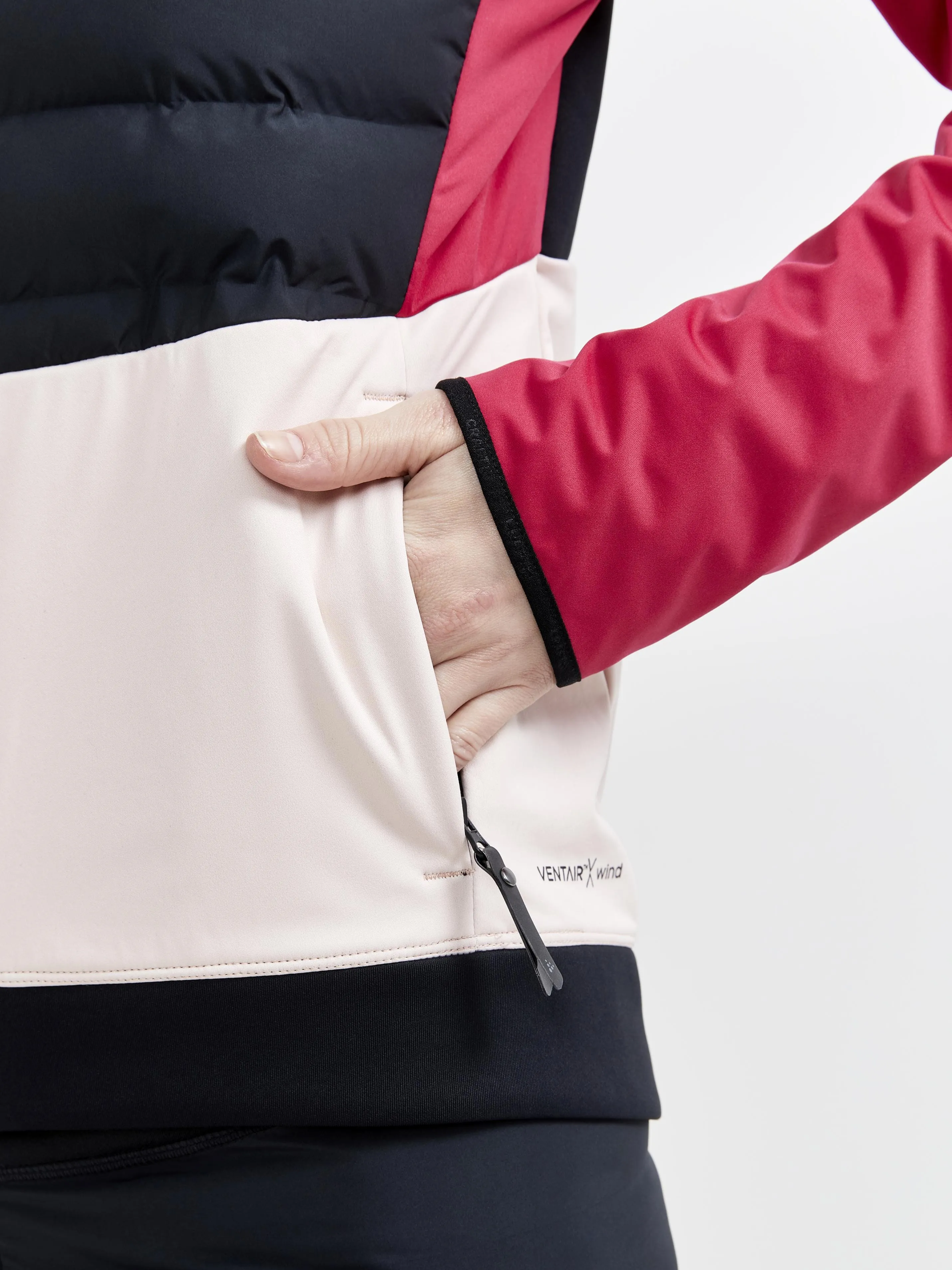 Women's Pursuit Thermal Xc Ski Jacket - BLACK-MACHINE sold by Craft Sportswear product image thumbnail 4