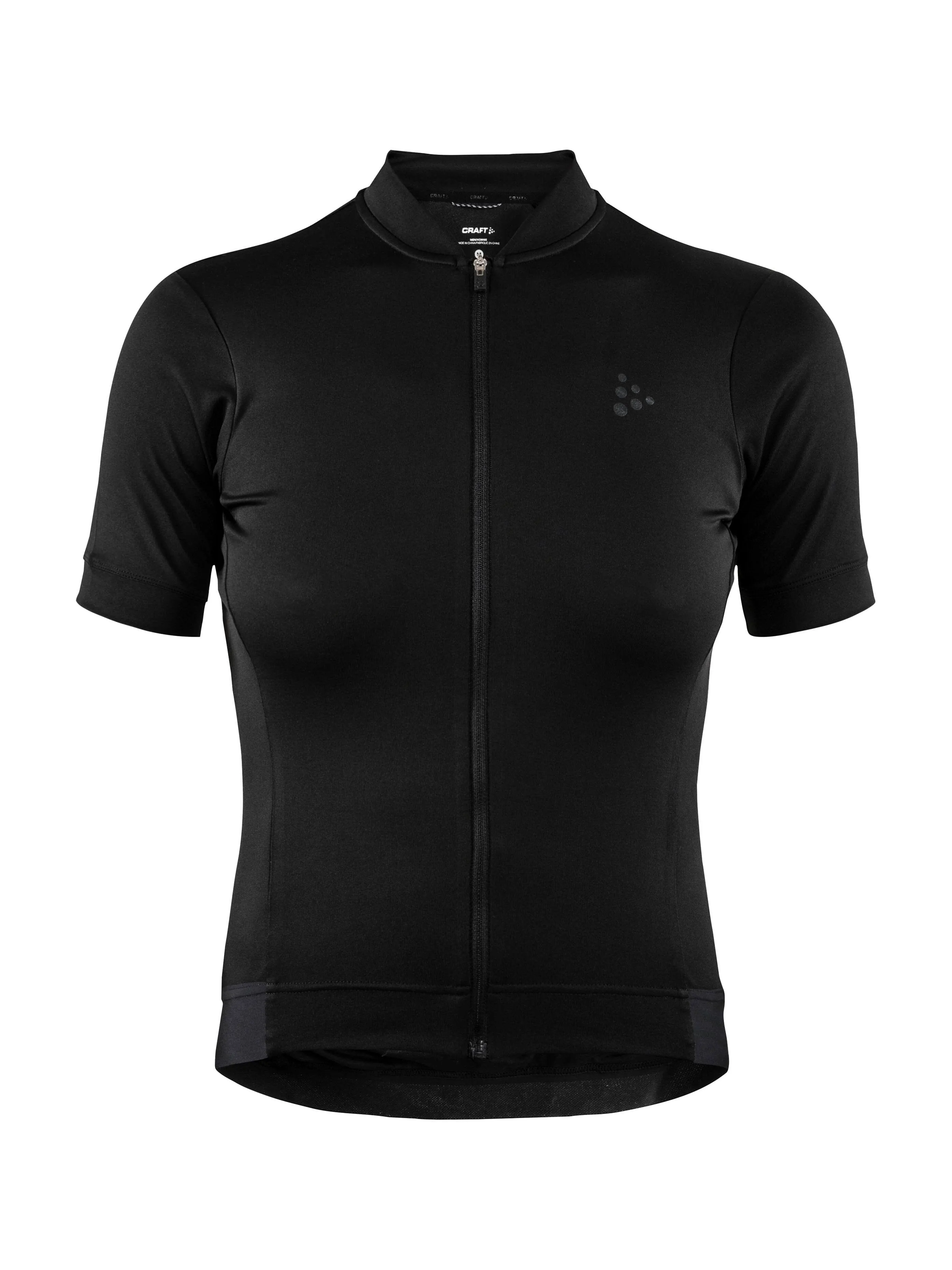 WOMEN'S ESSENCE CYCLING JERSEY - Black sold by Craft Sportswear product image thumbnail 5