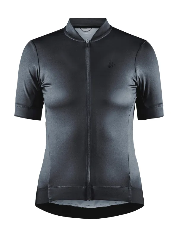 WOMEN'S ESSENCE CYCLING JERSEY  - ASPHALT sold by Craft Sportswear