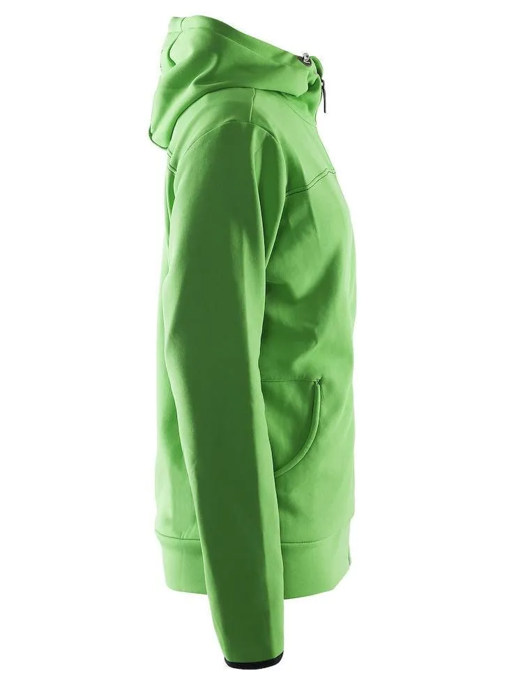 Women's Leisure Full Zip Hood - CRAFT GREEN sold by Craft Sportswear product image thumbnail 4